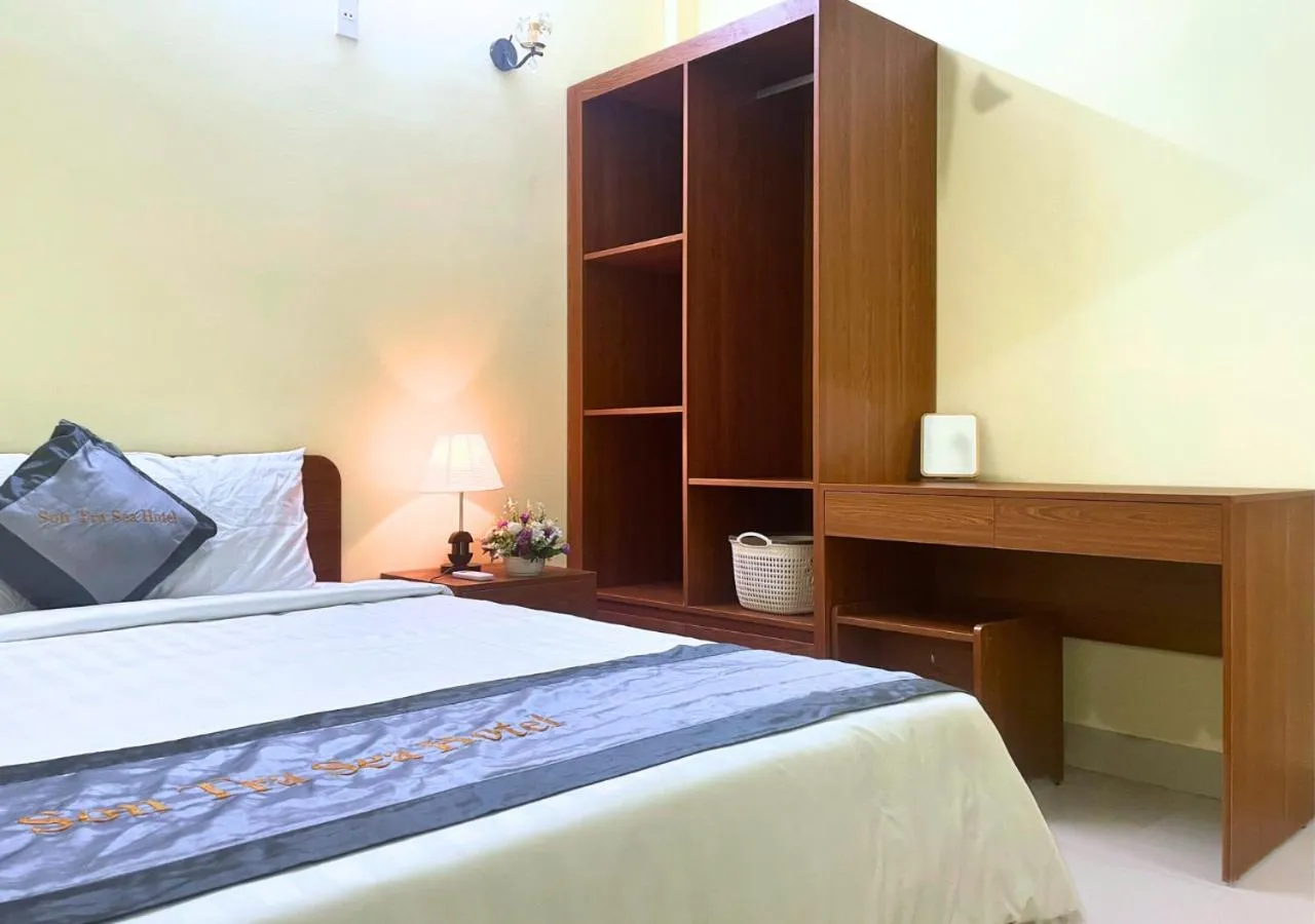 Bed in Sontra Sea Hotel