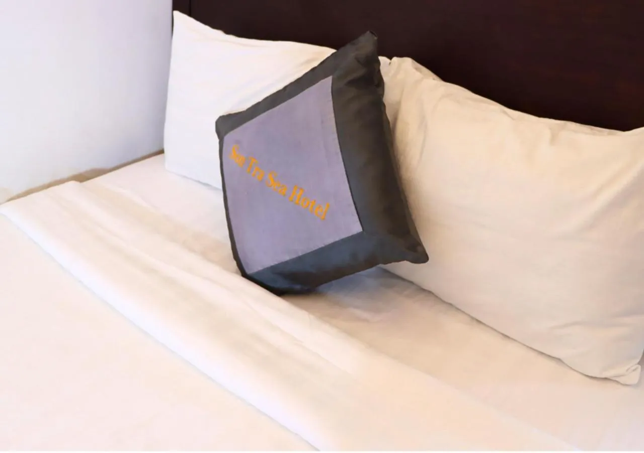 Bed in Sontra Sea Hotel