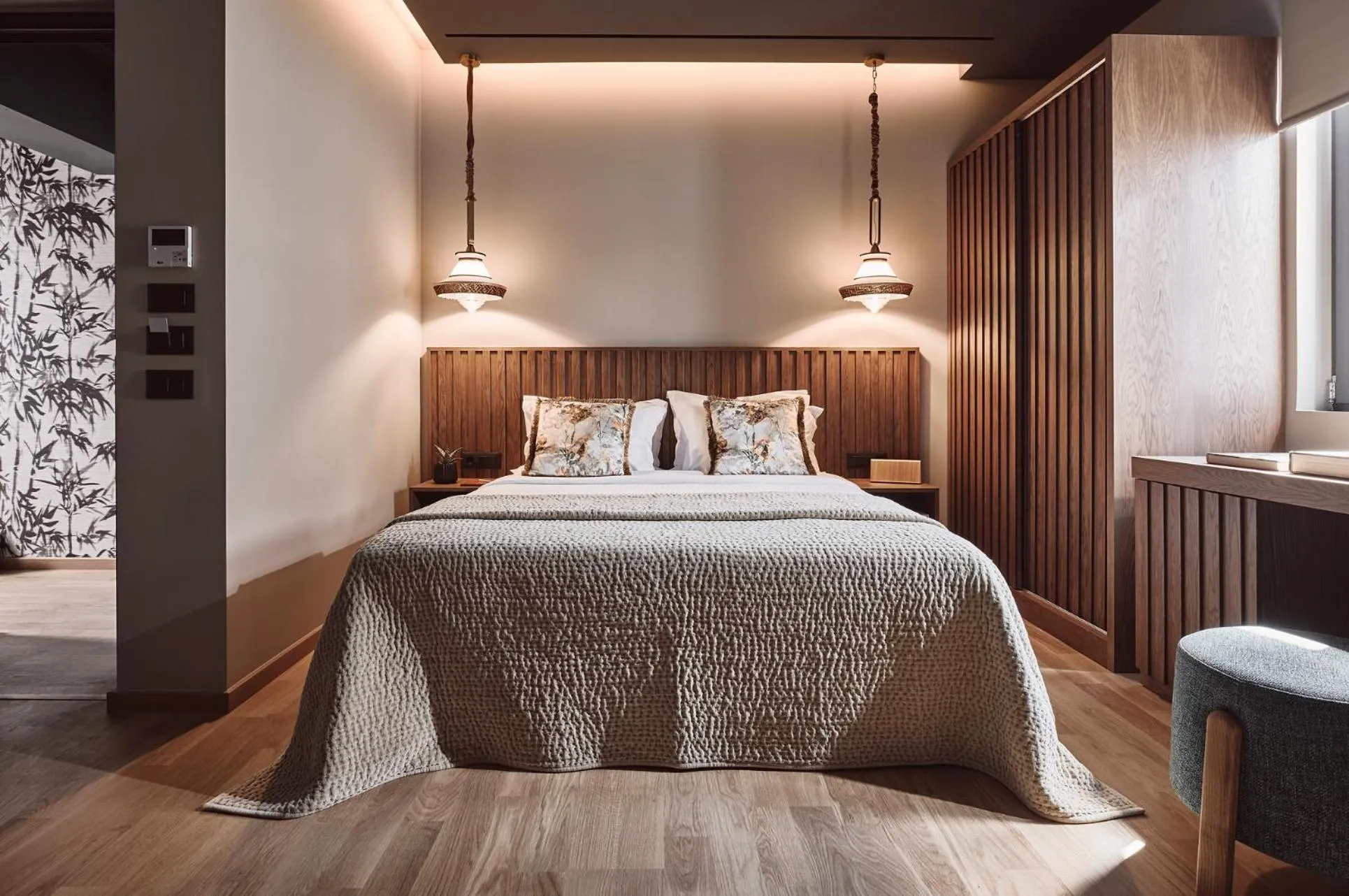 Bed in Cama Luxury Suites Glyfada