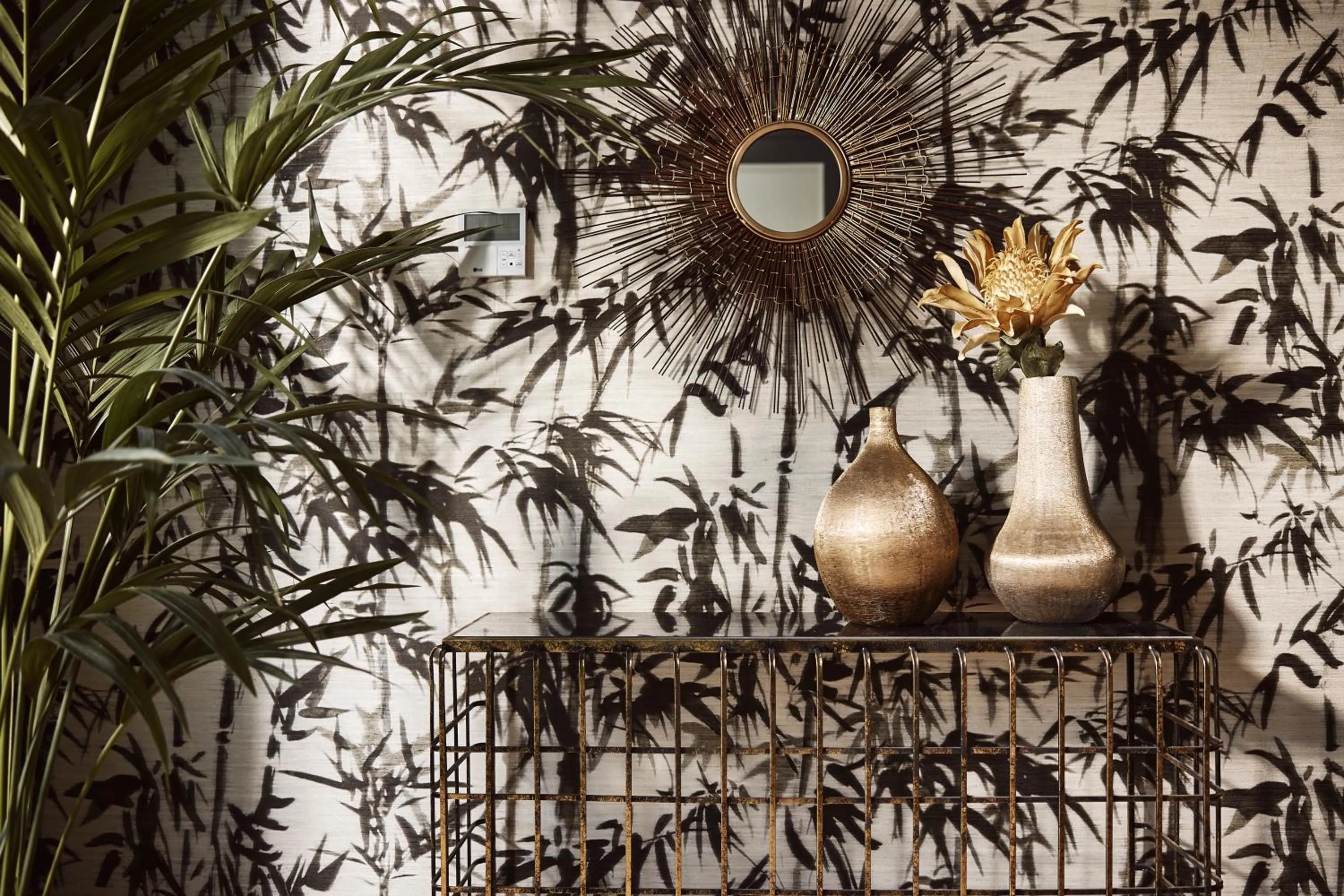 Decorative detail in Cama Luxury Suites Glyfada