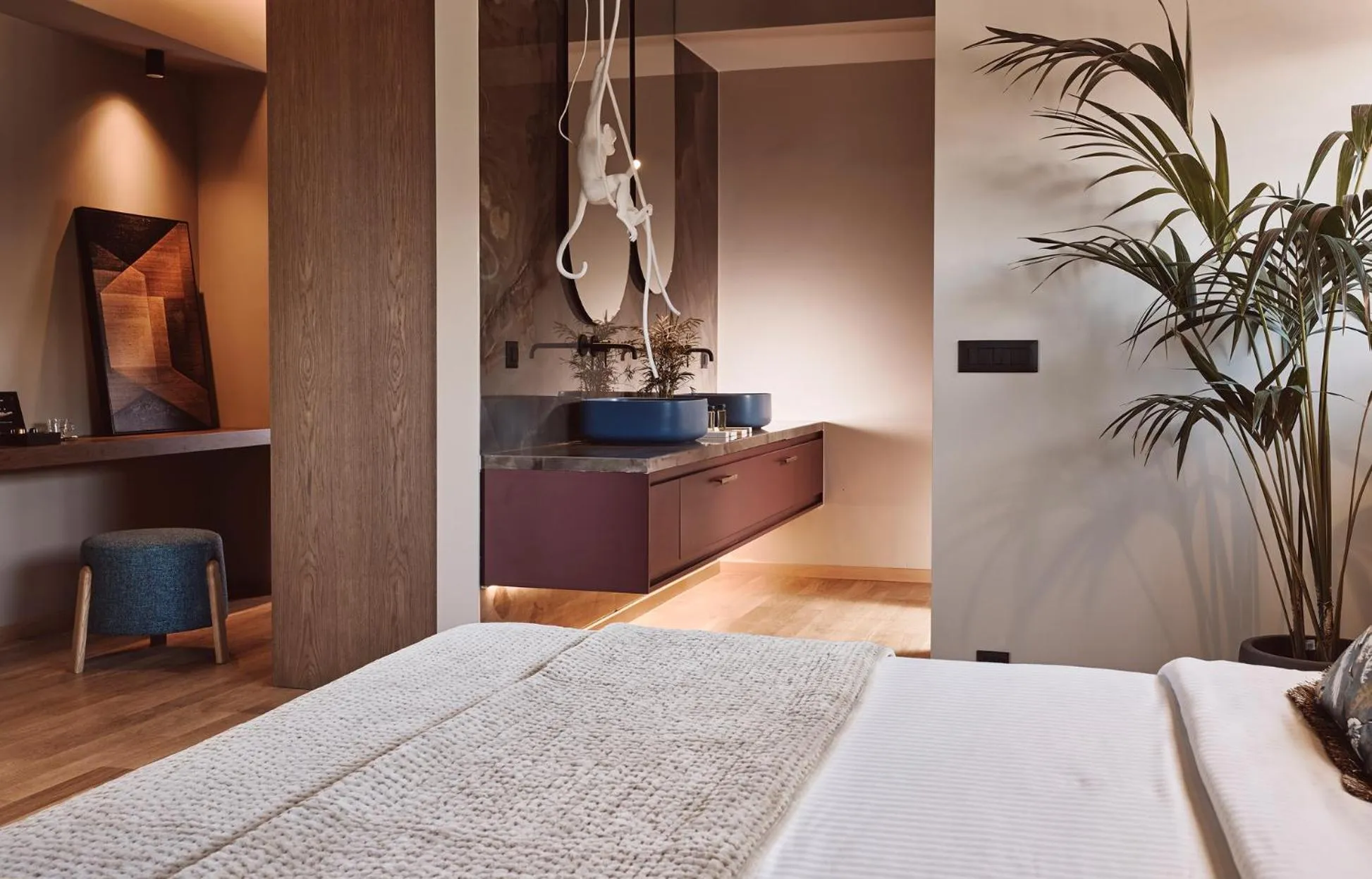 Bed in Cama Luxury Suites Glyfada