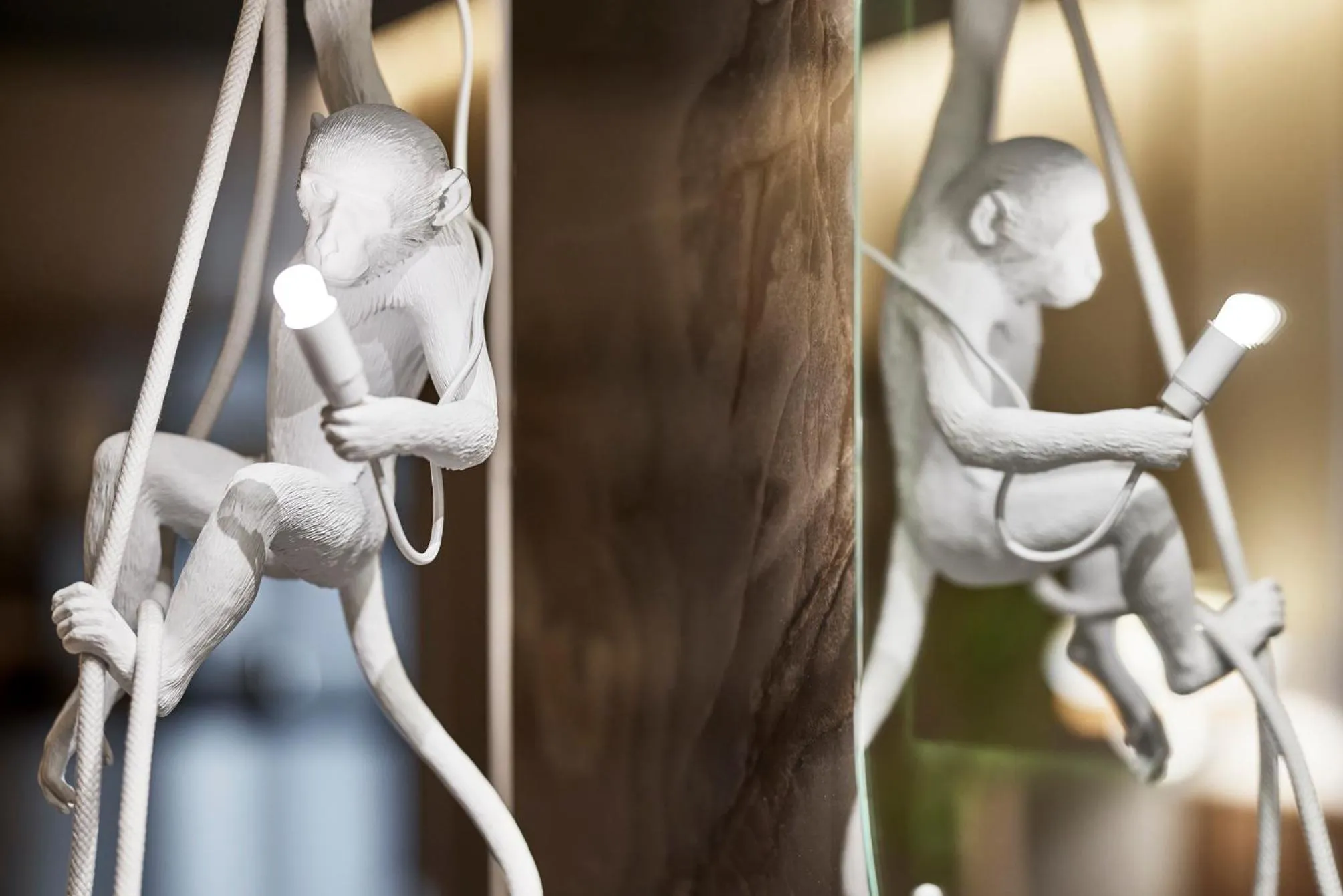 Decorative detail in Cama Luxury Suites Glyfada