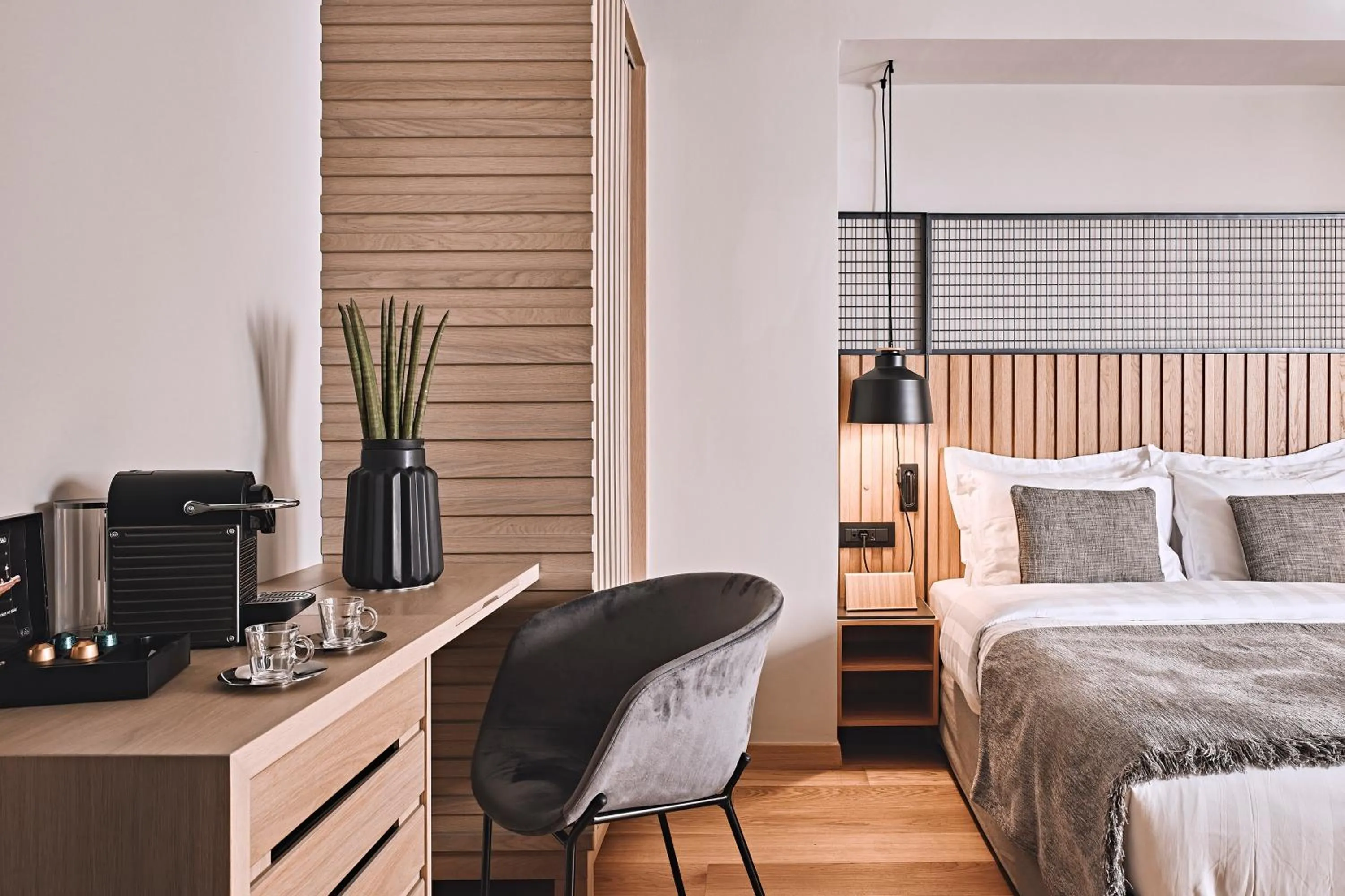 Bed in Cama Luxury Suites Glyfada