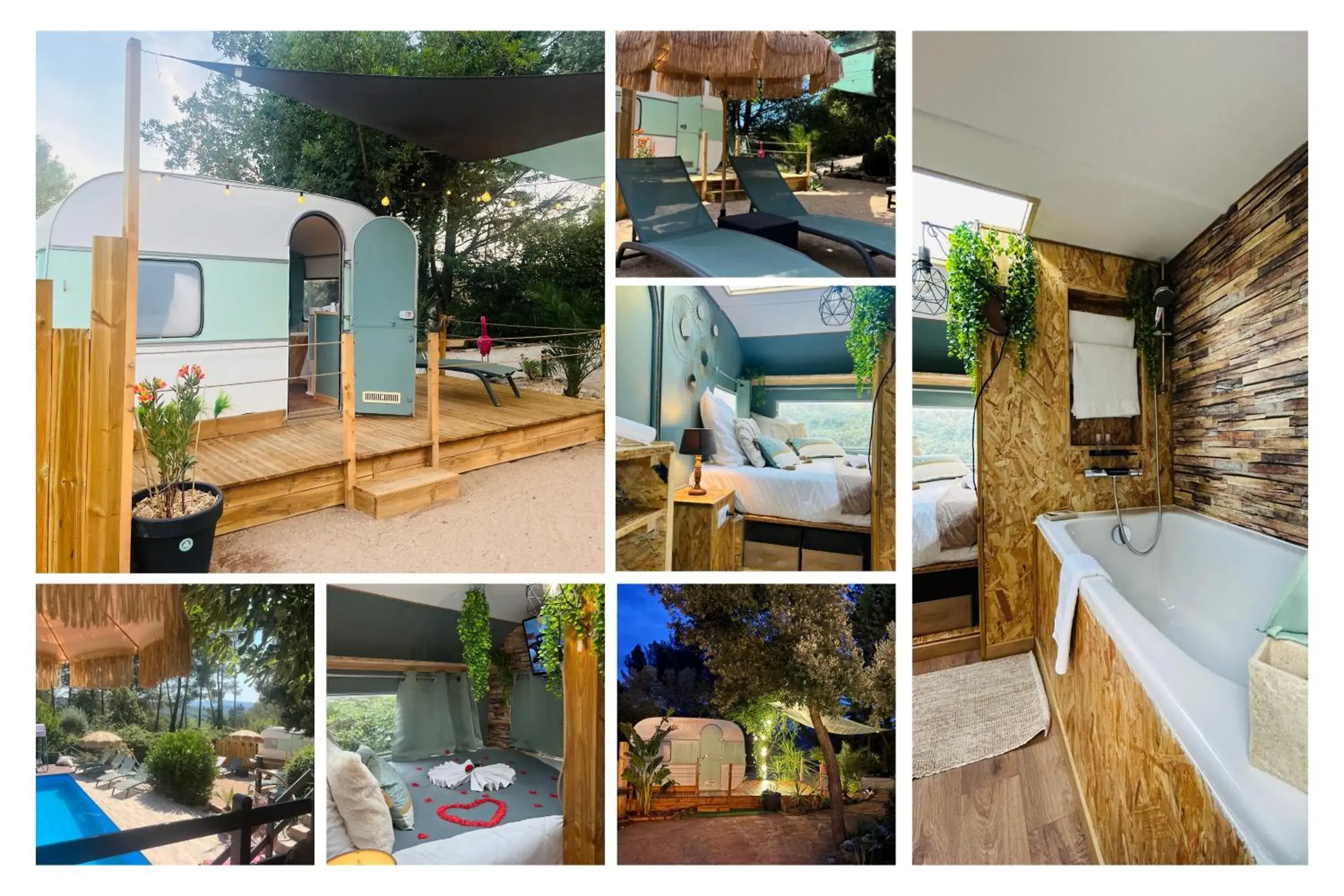 Caravan in La Villa Tosca Caravan in La Villa Tosca