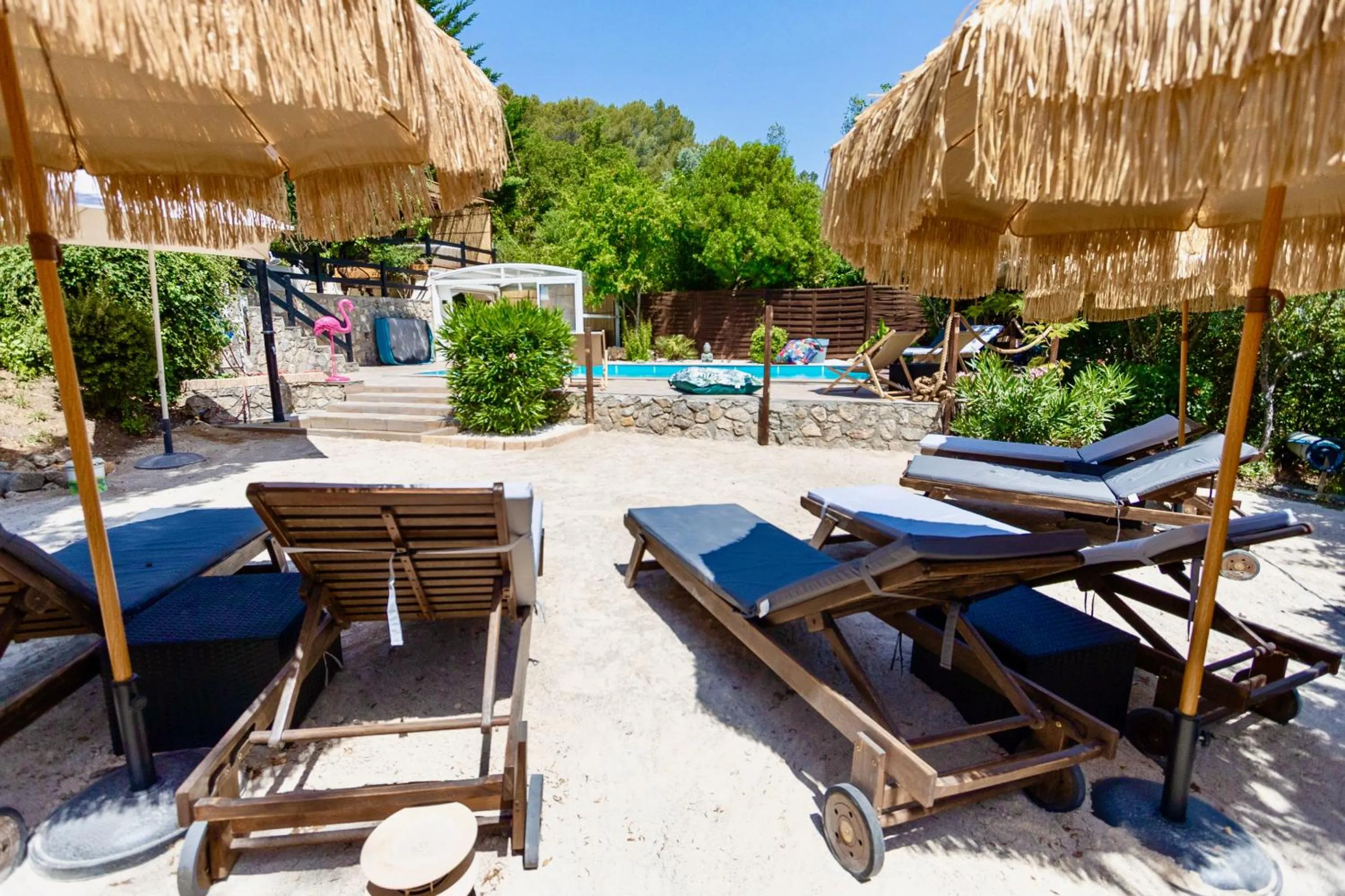 Beach in La Villa Tosca