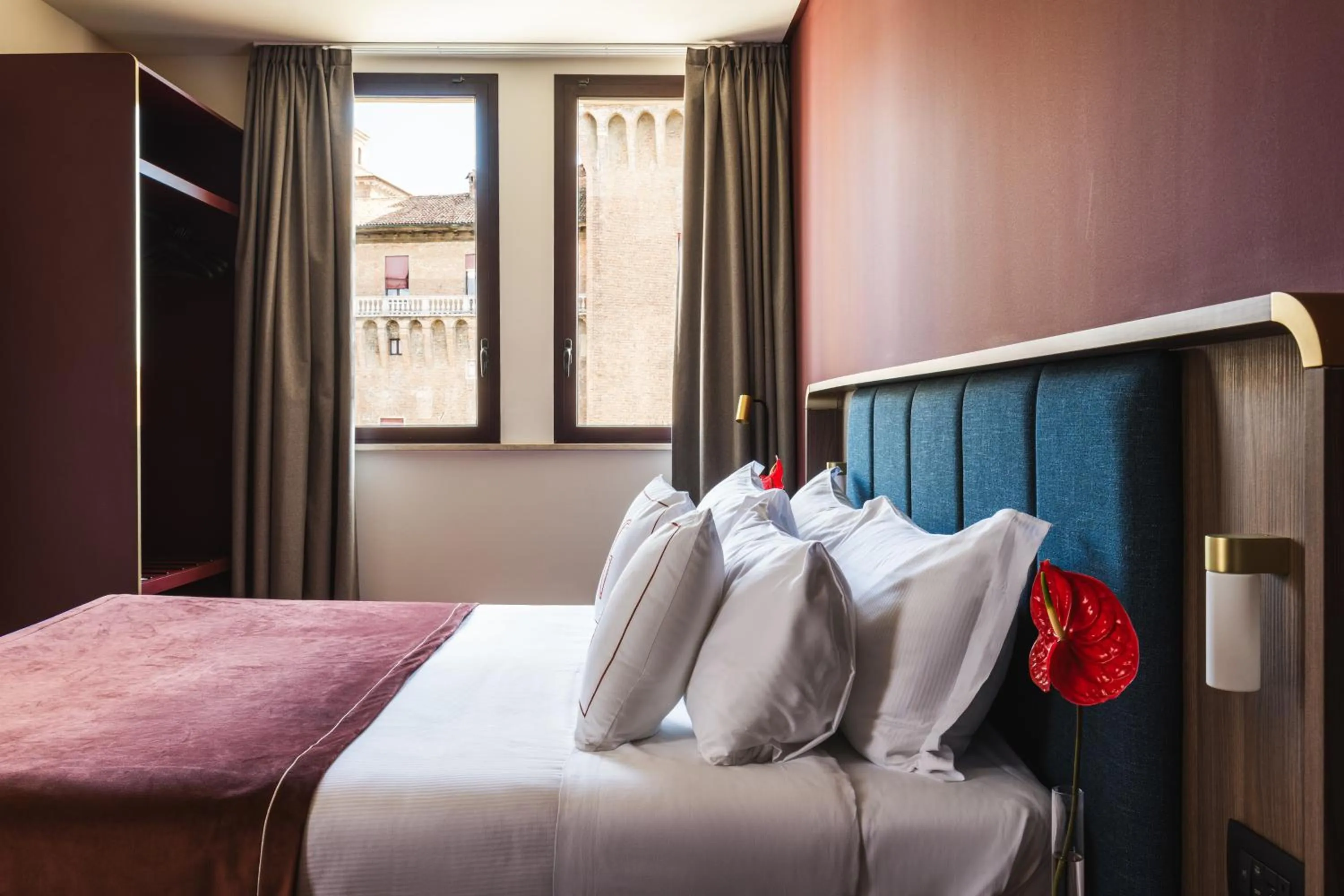 Bedroom, Bed in Casa D'Este - Hotel Ferrara