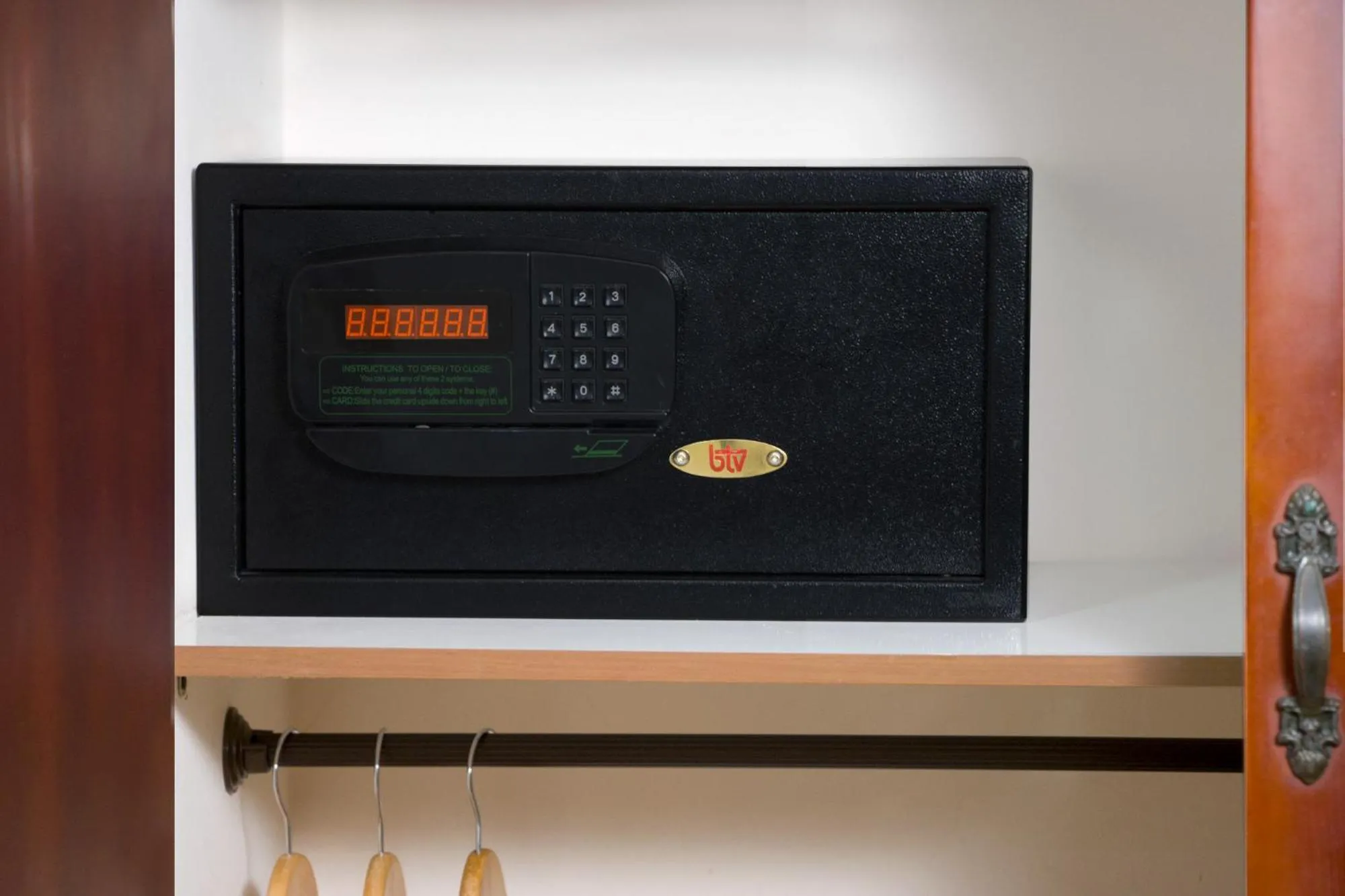 safe in Hotel Luxor Pereira