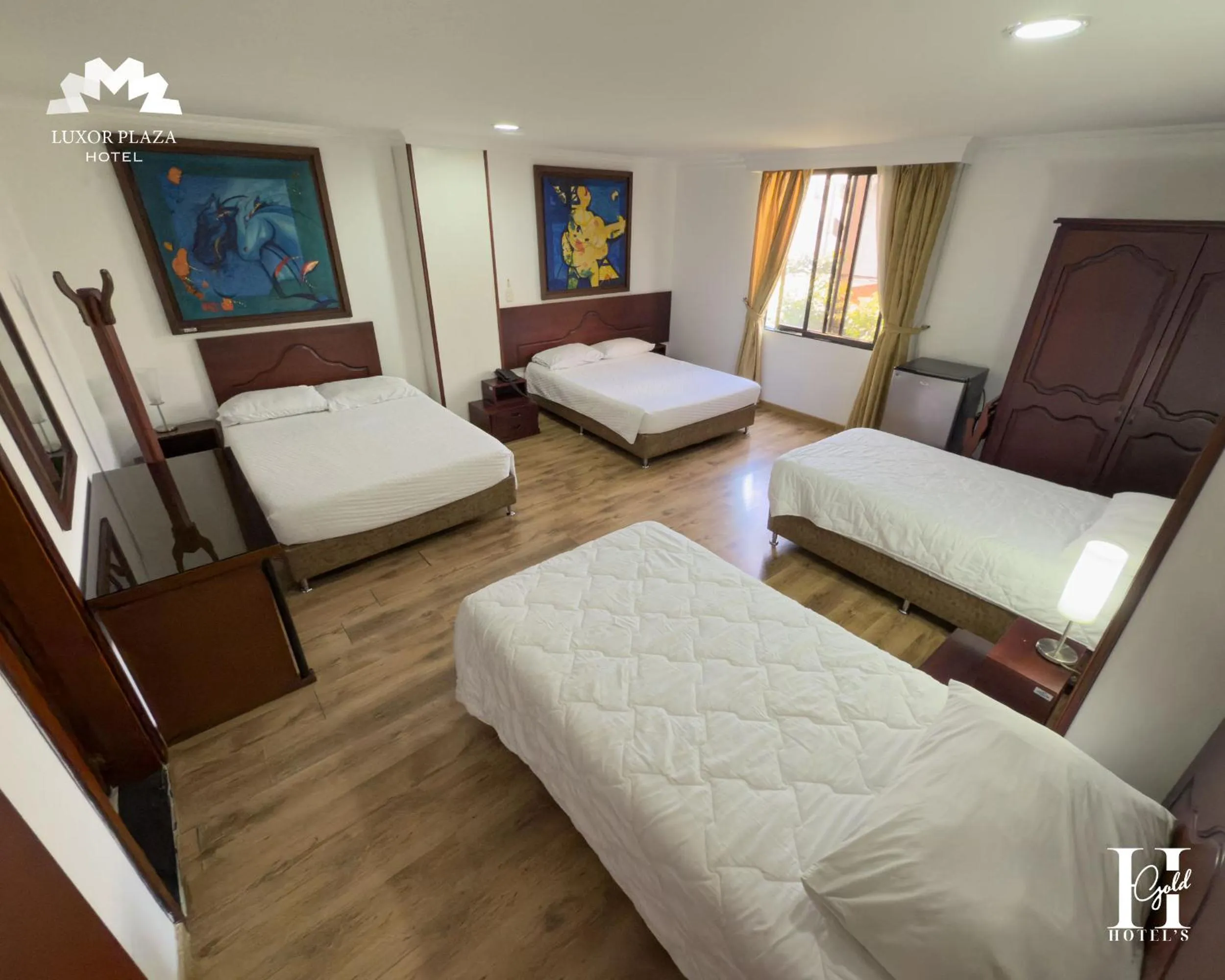 Bed in Hotel Luxor Pereira