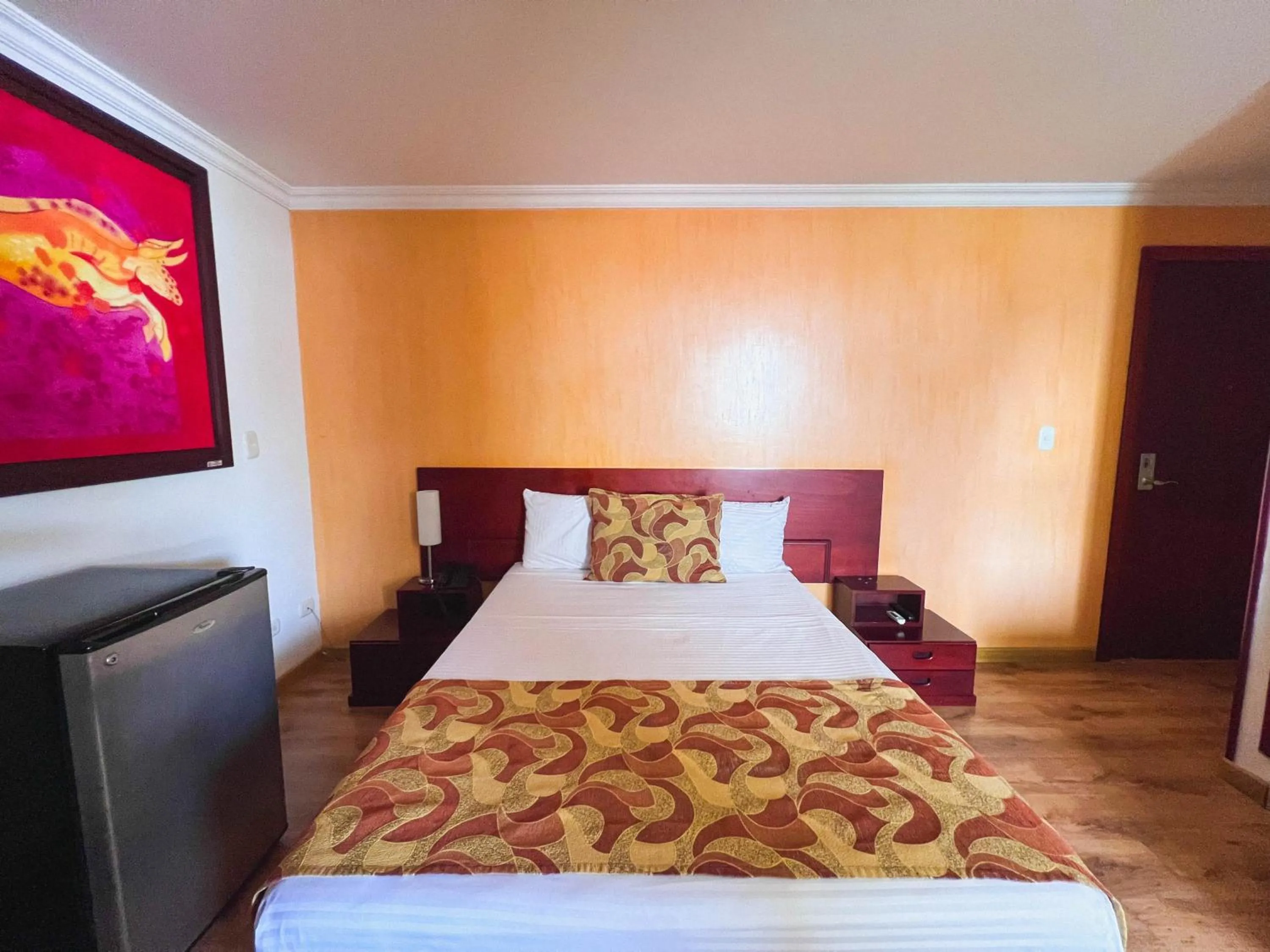Bed in Hotel Luxor Pereira