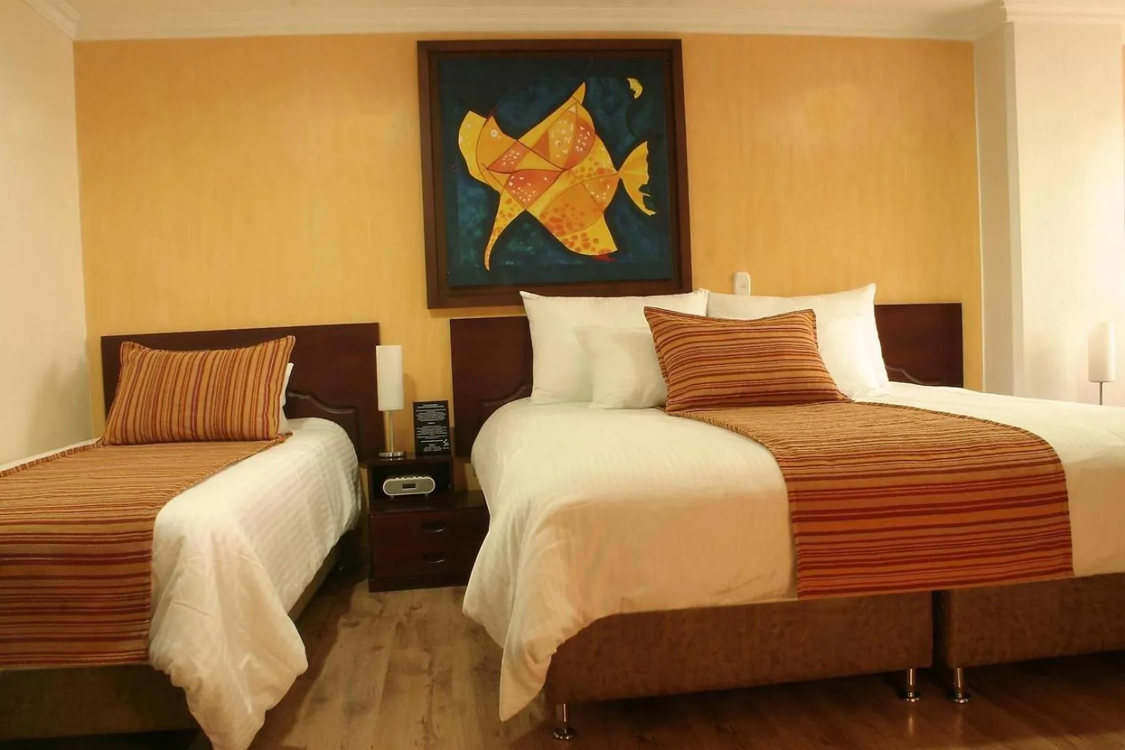 Bed in Hotel Luxor Pereira