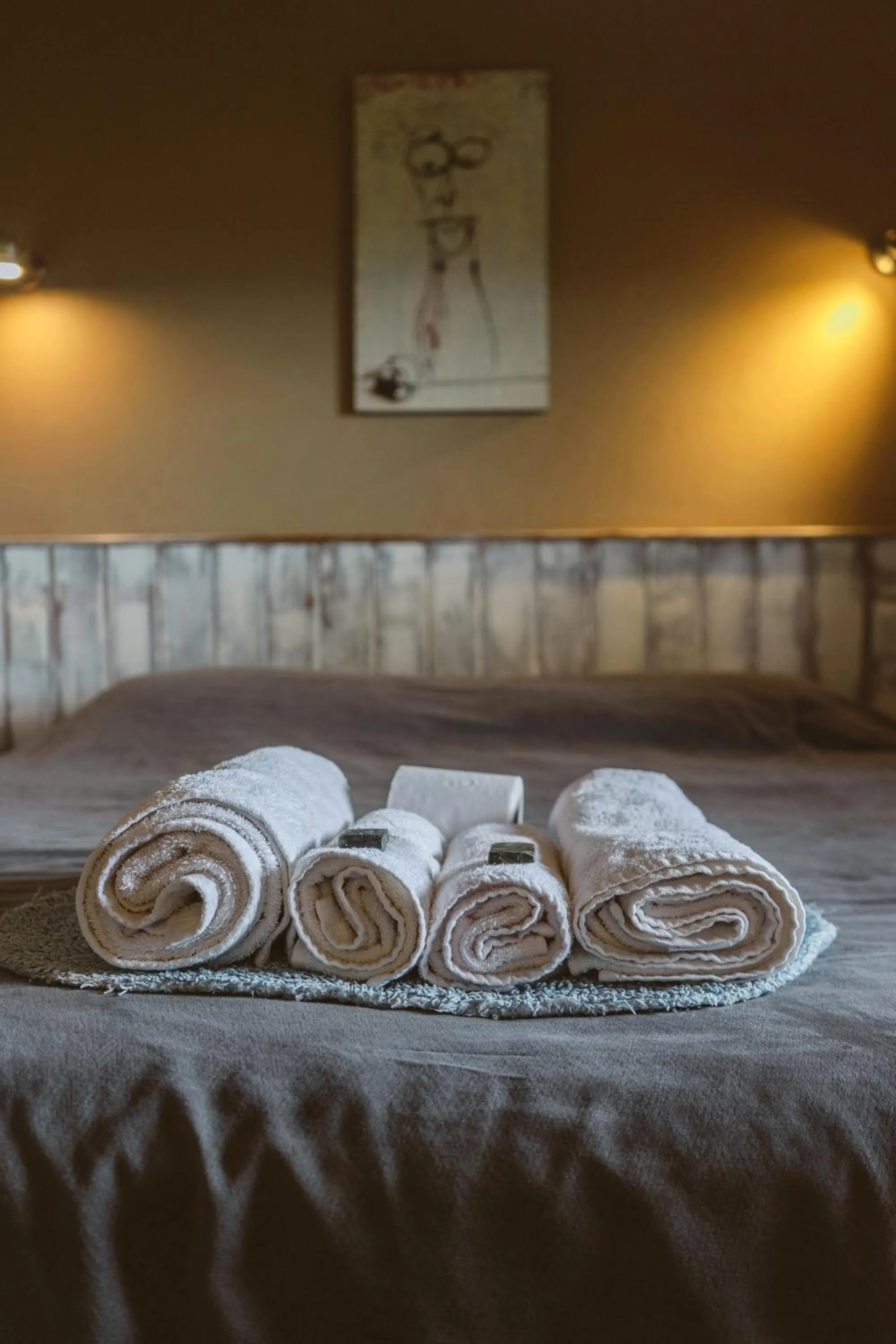 towels, Bed in Selva India Suites