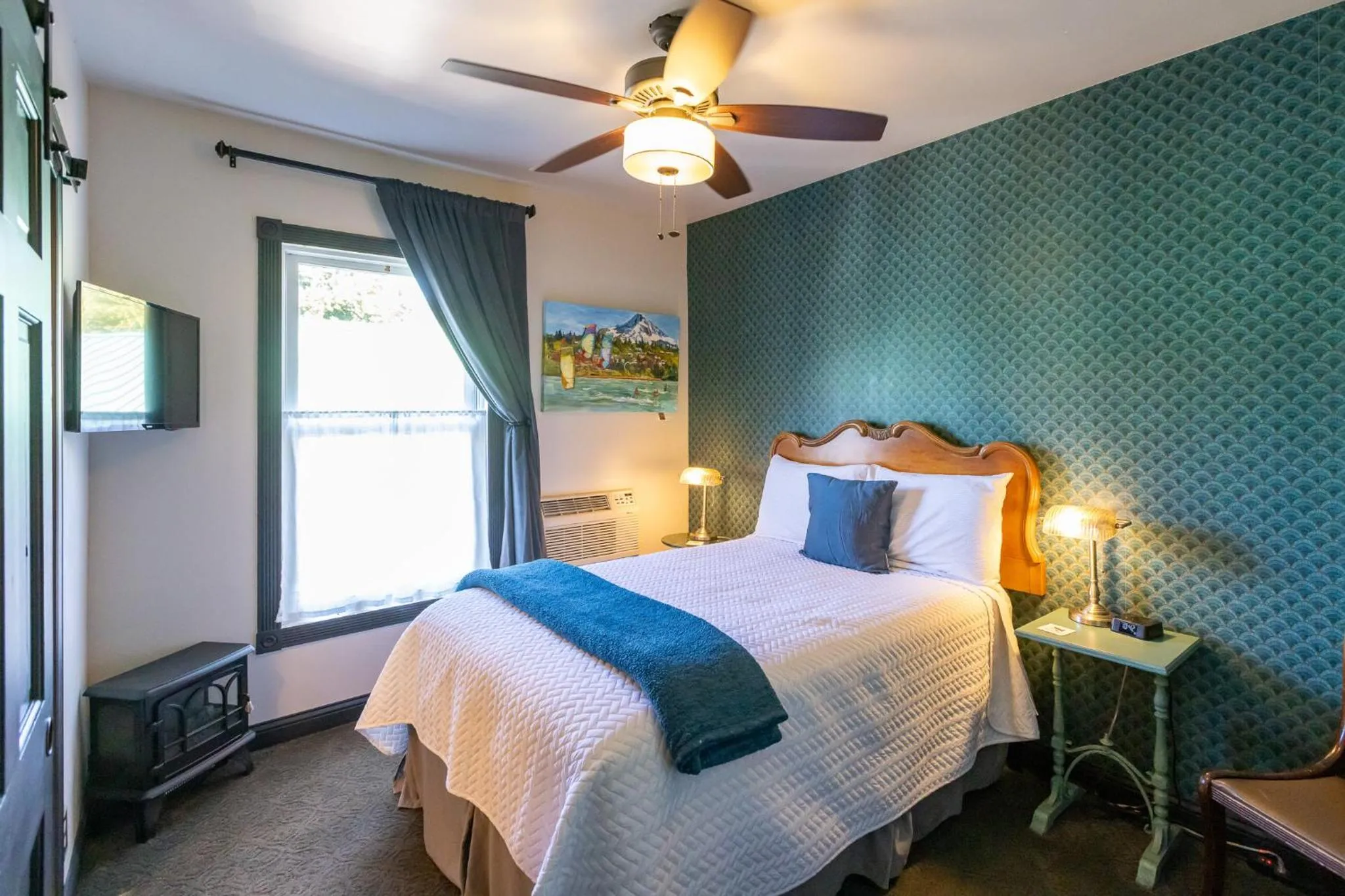 Bedroom, Bed in Hotel Stevenson