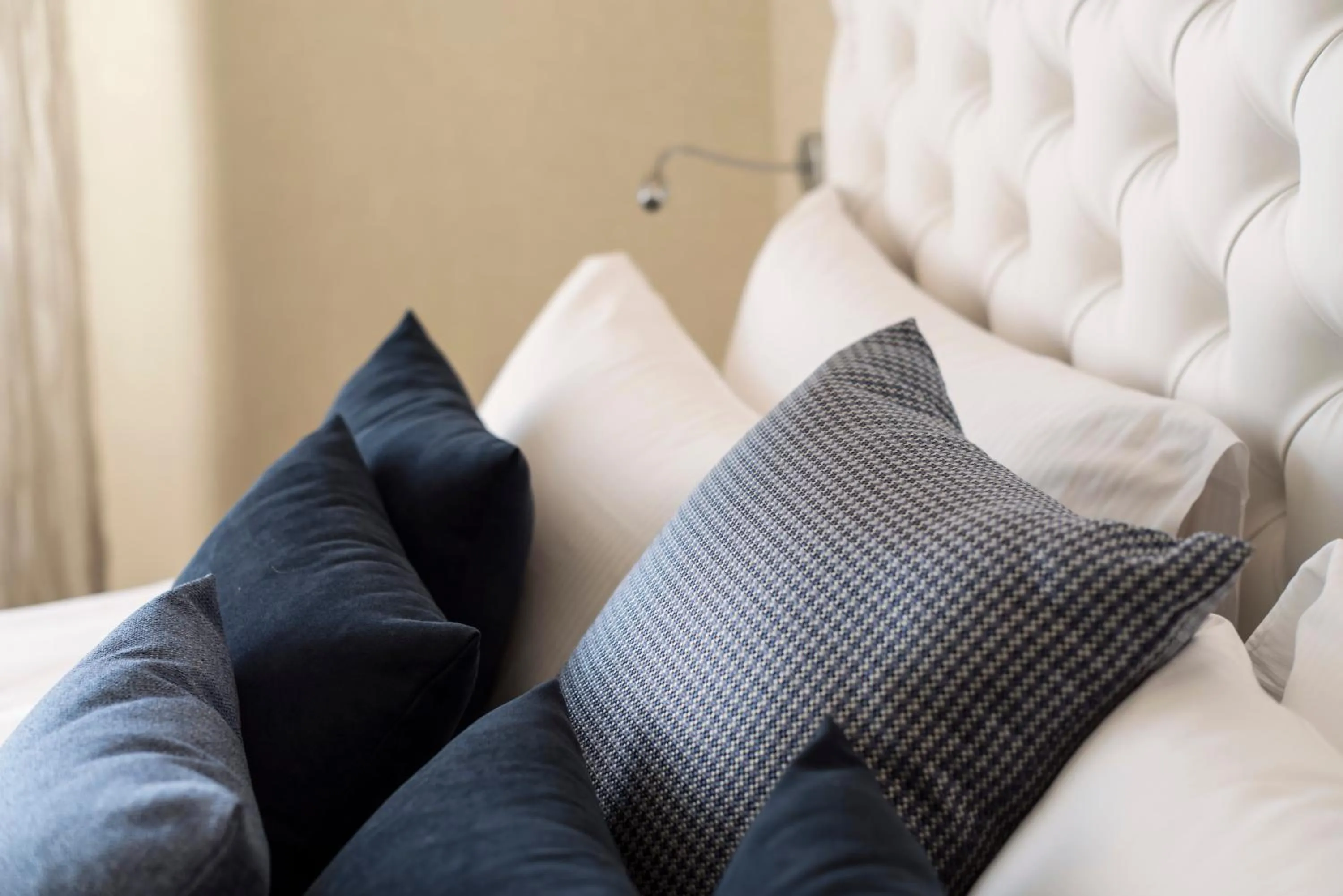 Decorative detail, Bed in Hotel Nautico