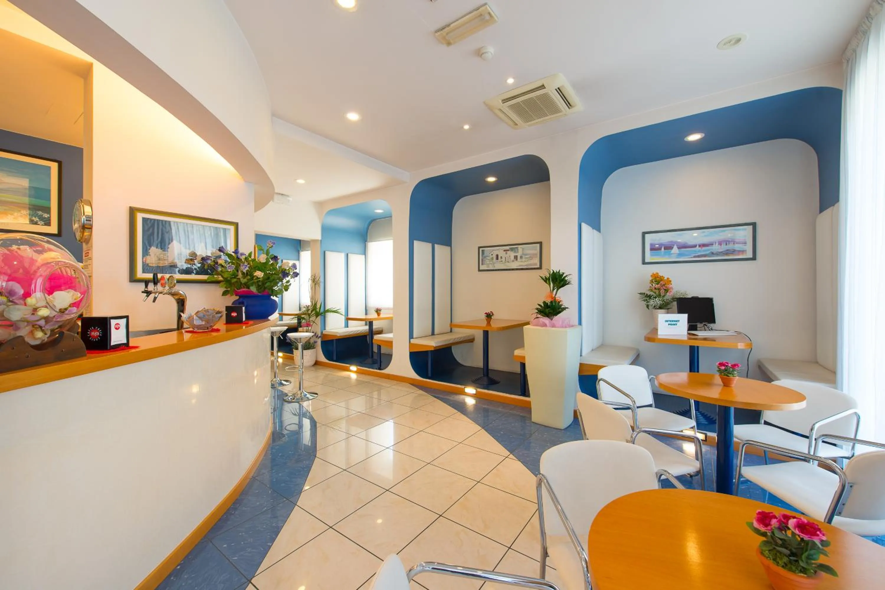 Lobby or reception in Hotel Giulietta