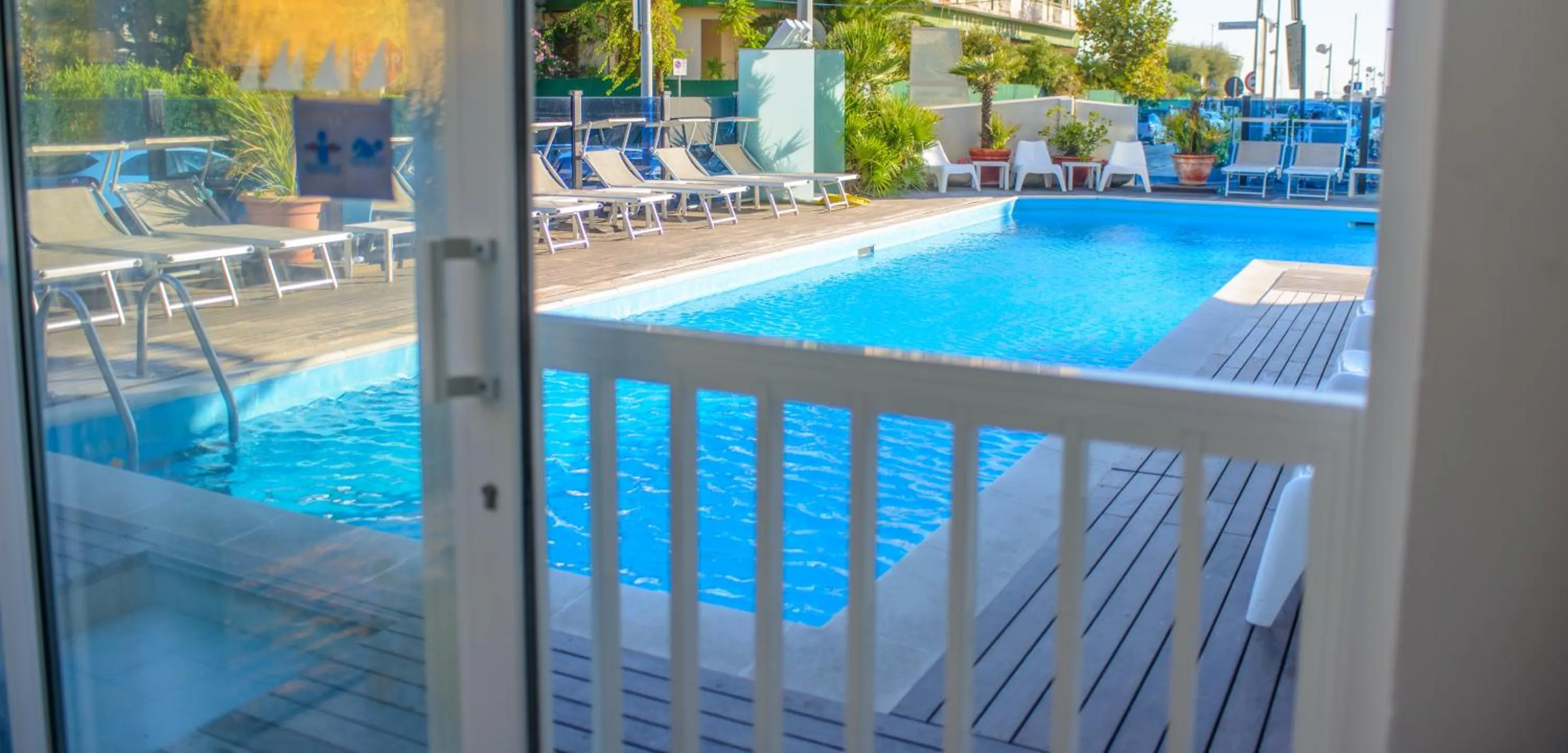 Communal lounge/ TV room in Hotel Giulietta