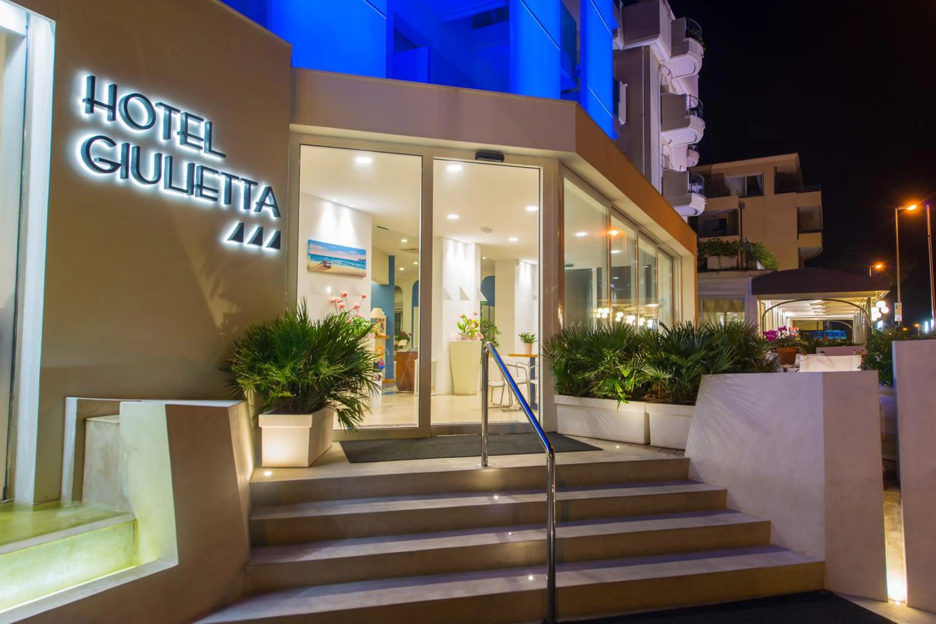 Facade/entrance in Hotel Giulietta