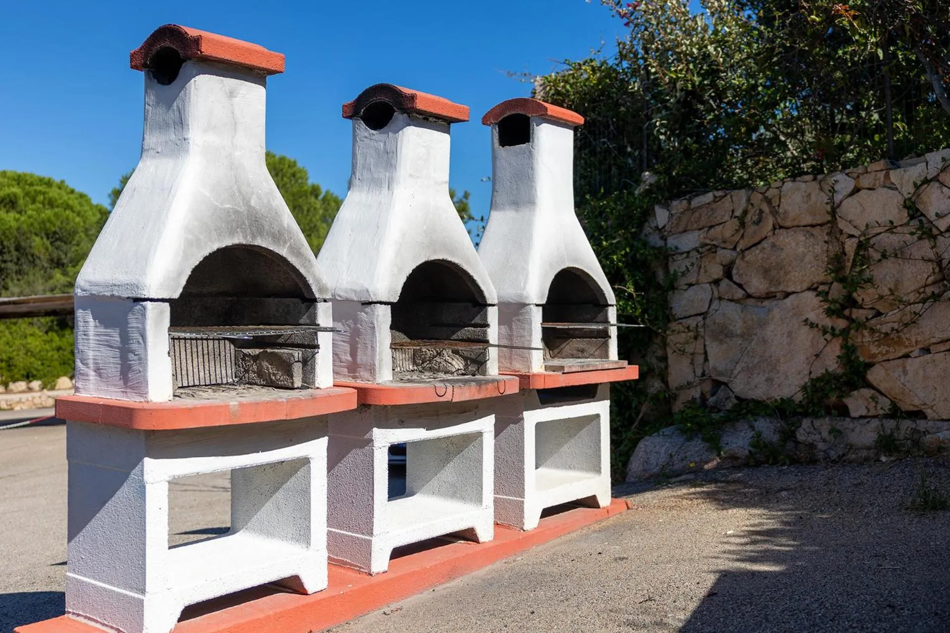 BBQ facilities in Palau Green Village