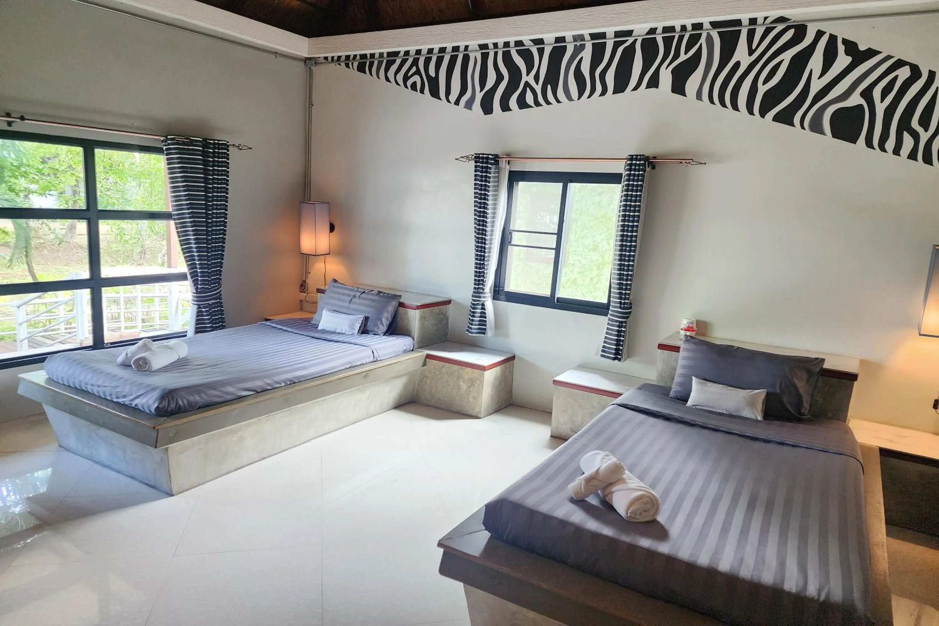 Bed in Karaboon Wellness