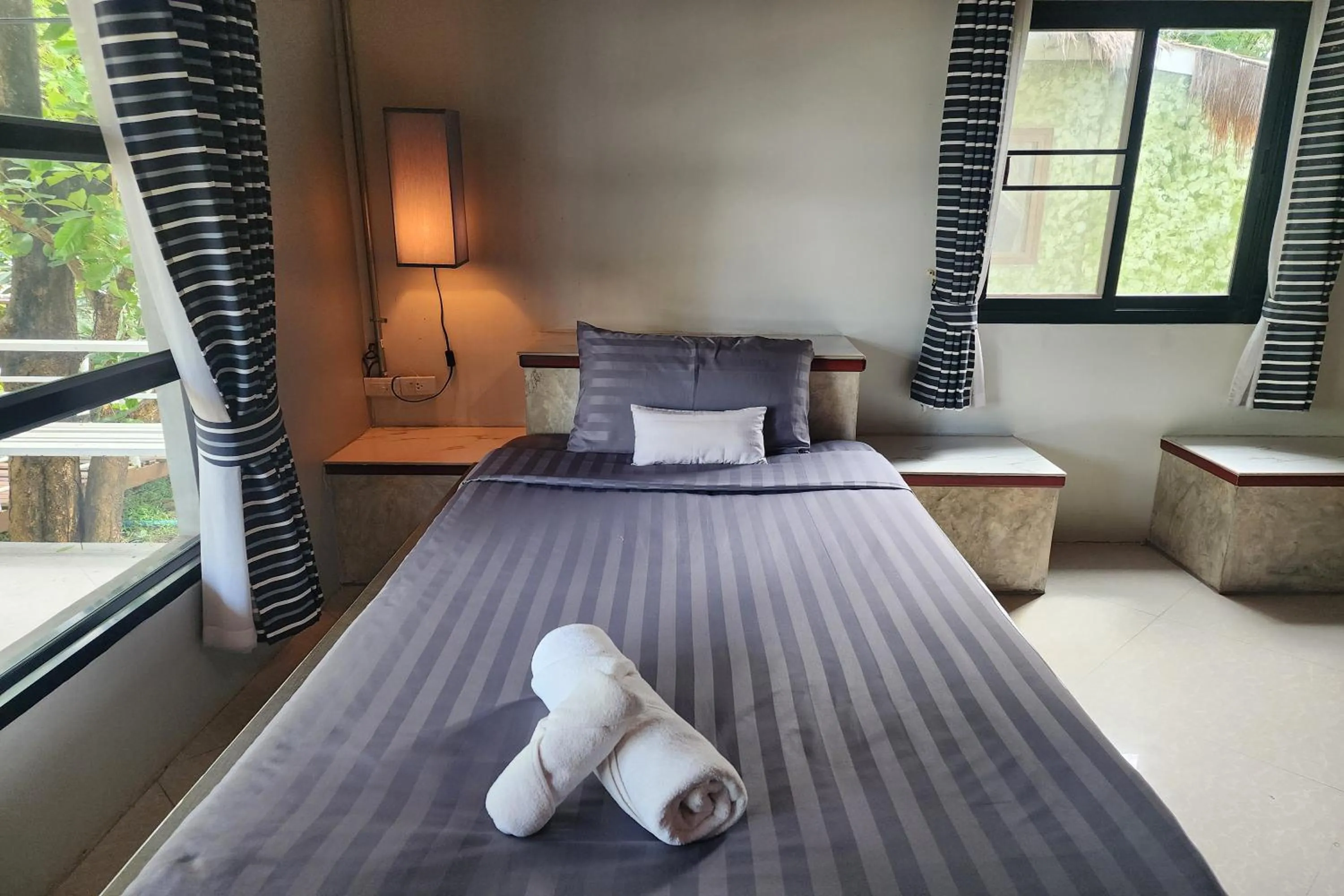 Bed in Karaboon Wellness