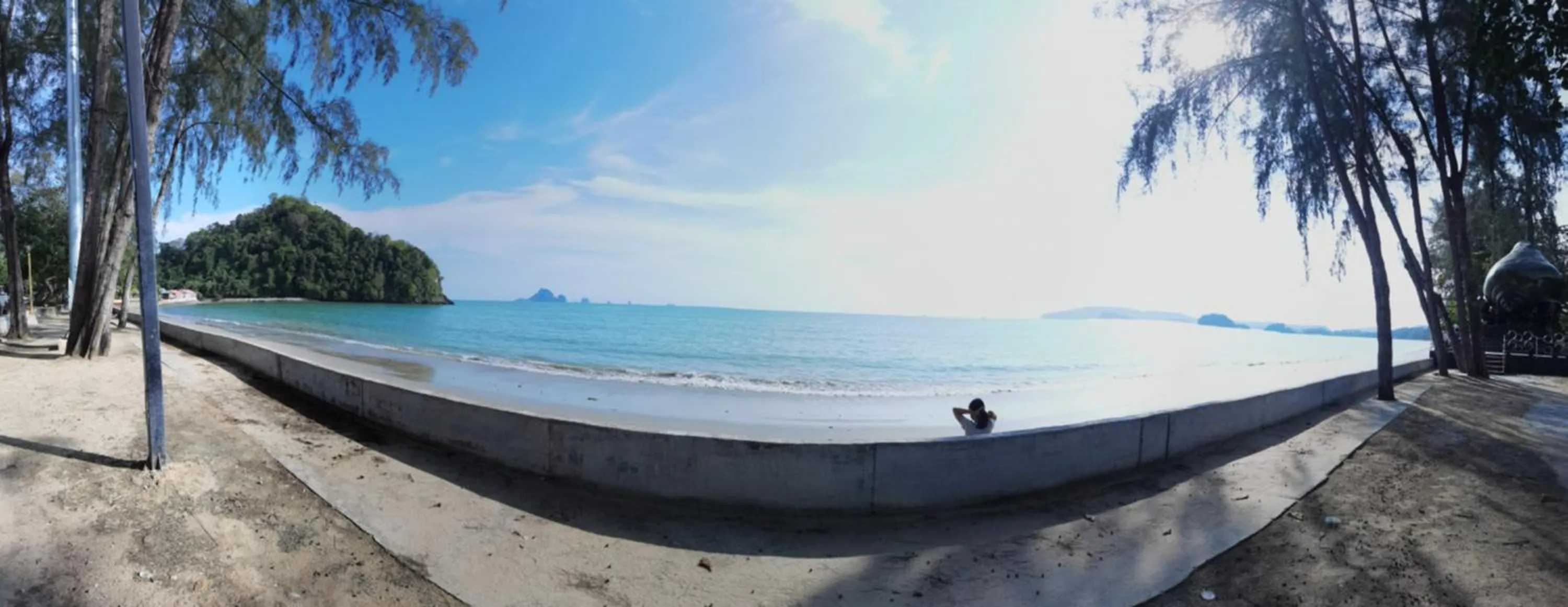 Natural landscape in Lily Holiday hotel 百合假日酒店