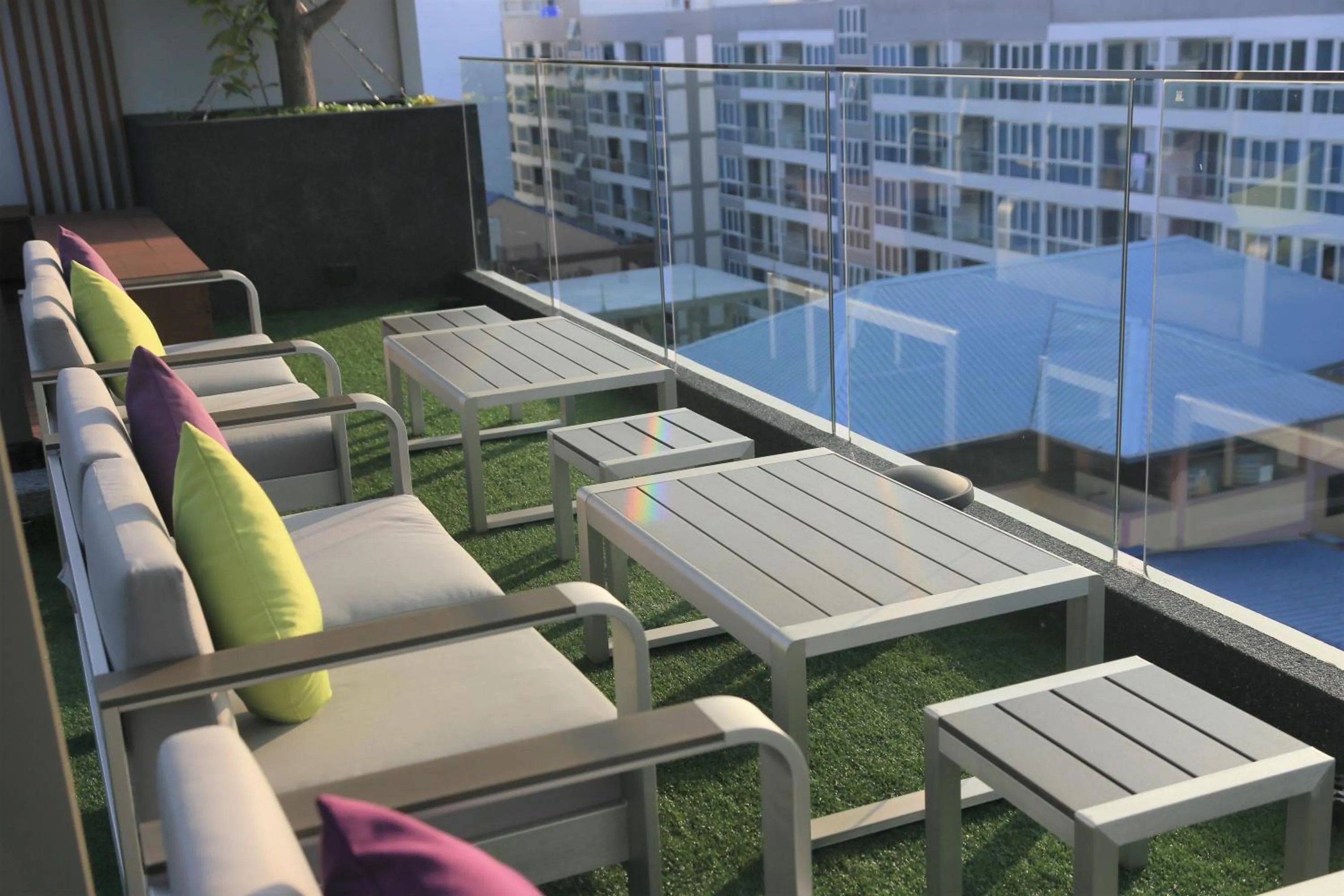 Garden in Amethyst Hotel Pattaya