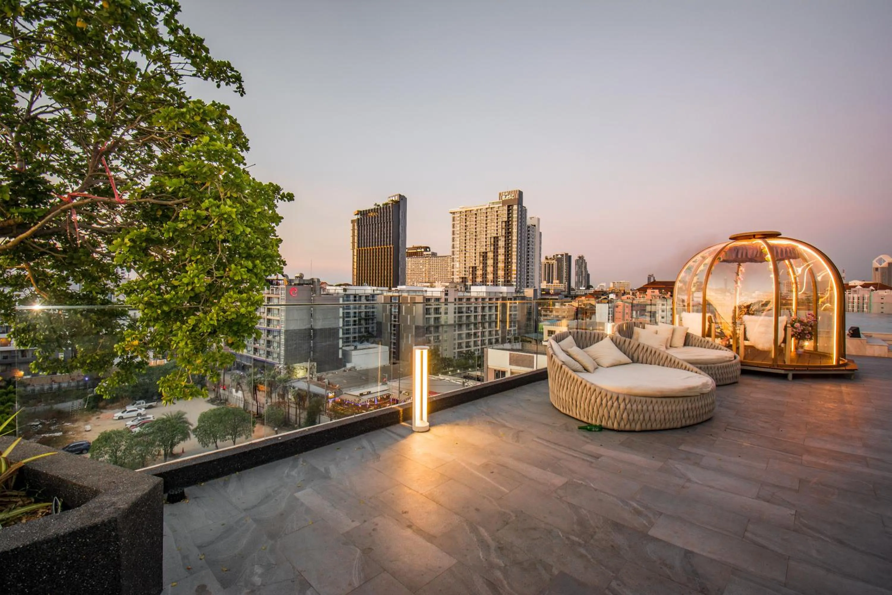 City view in Amethyst Hotel Pattaya