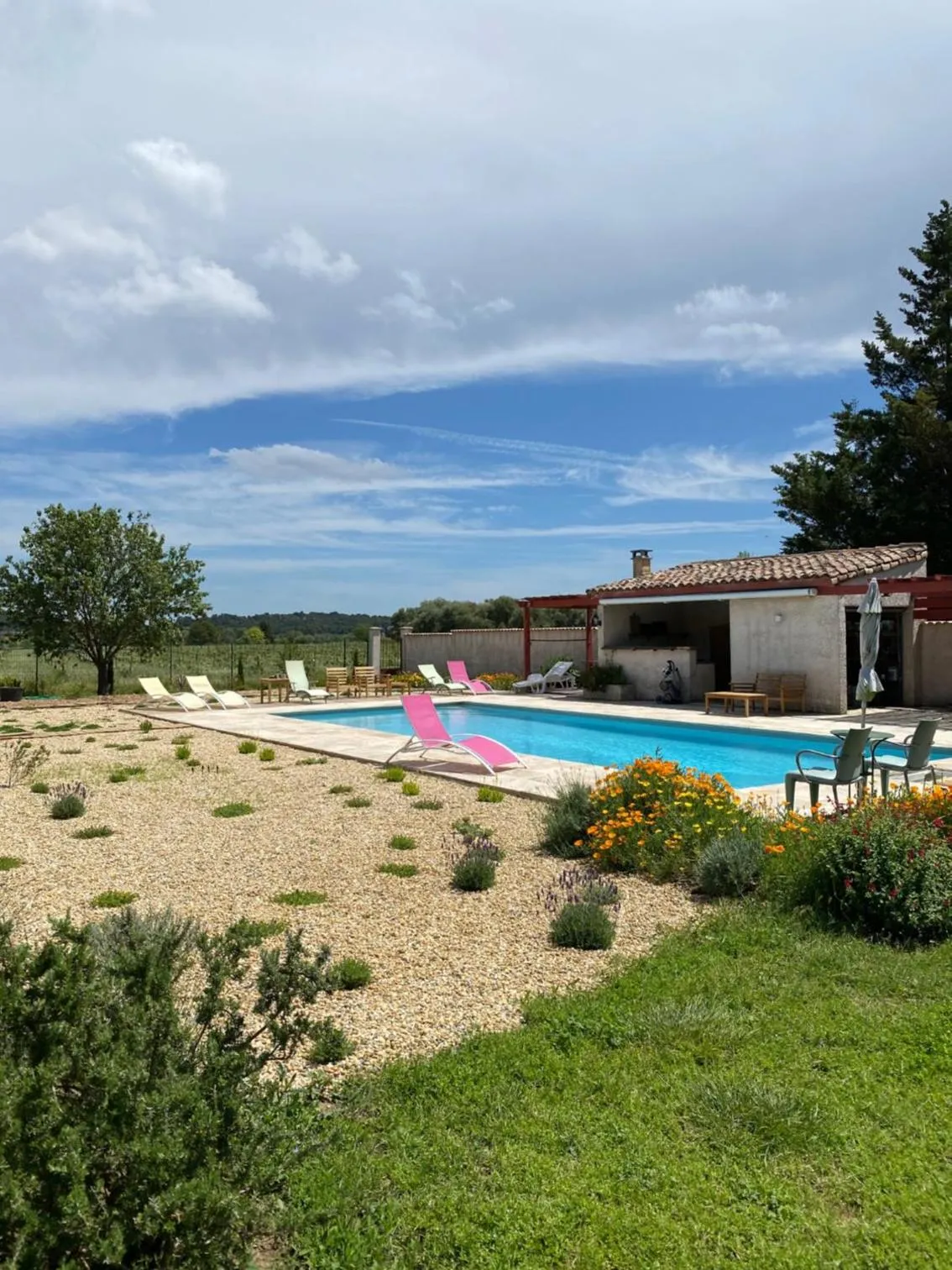 Swimming pool in Le Relais d'Affiac