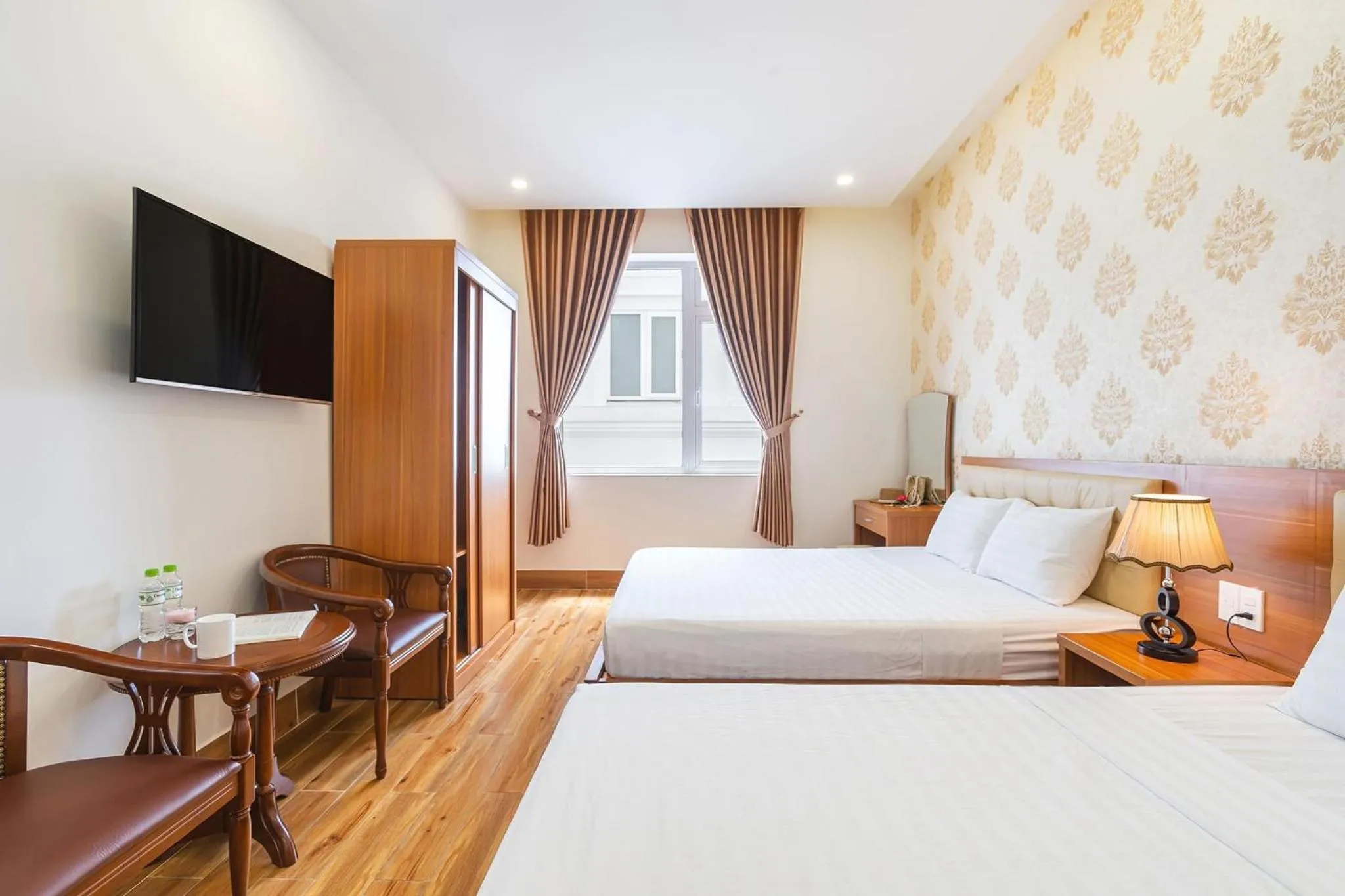 Bed in Villa Hoa Ly Đà Lạt