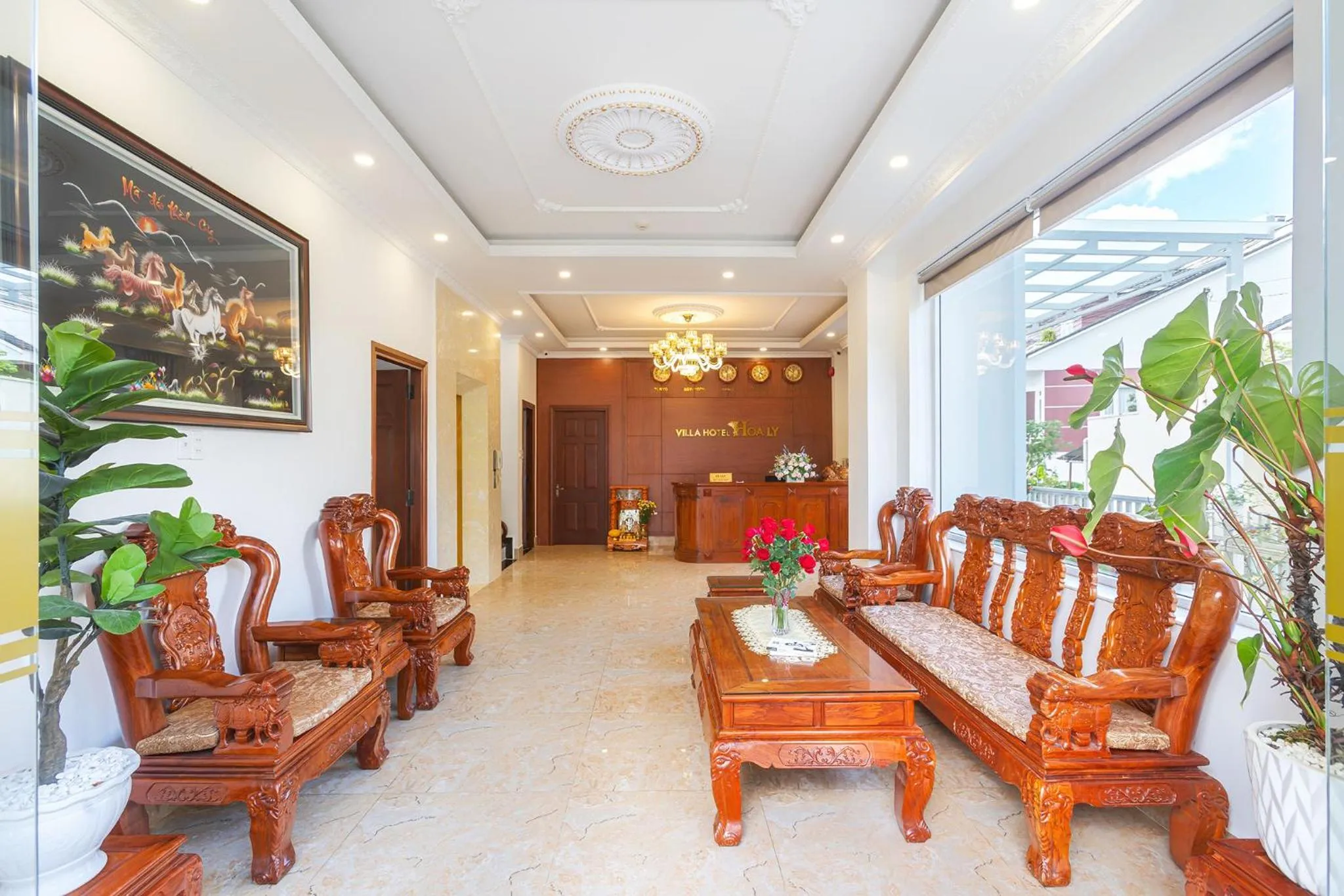 Living room in Villa Hoa Ly Đà Lạt