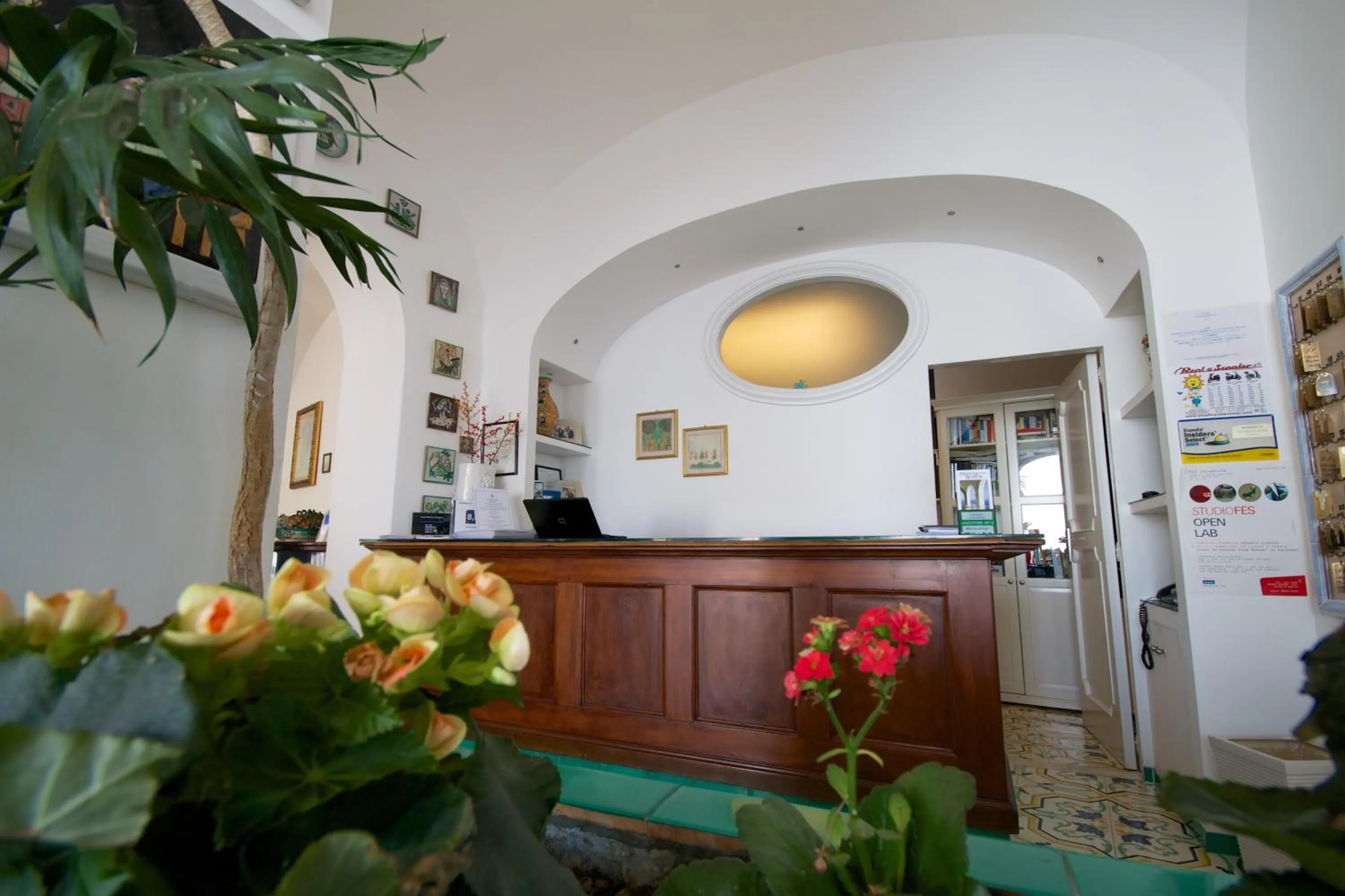 Lobby or reception in Hotel Marina Riviera