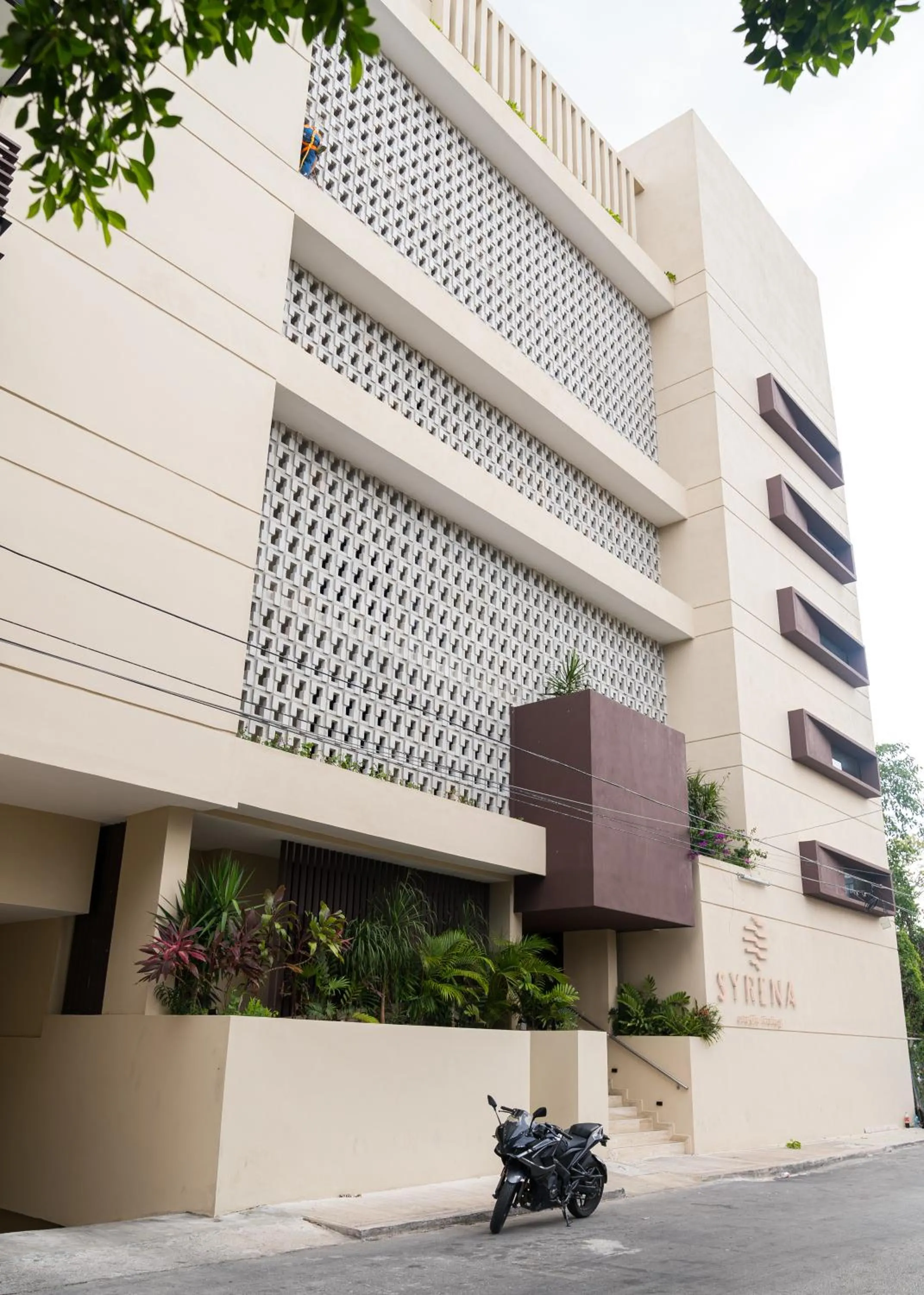 Facade/entrance in 'Syrena Luxury Caribbean' Heart of Playa del Carmen - Fast Wi-fi - Sea Views