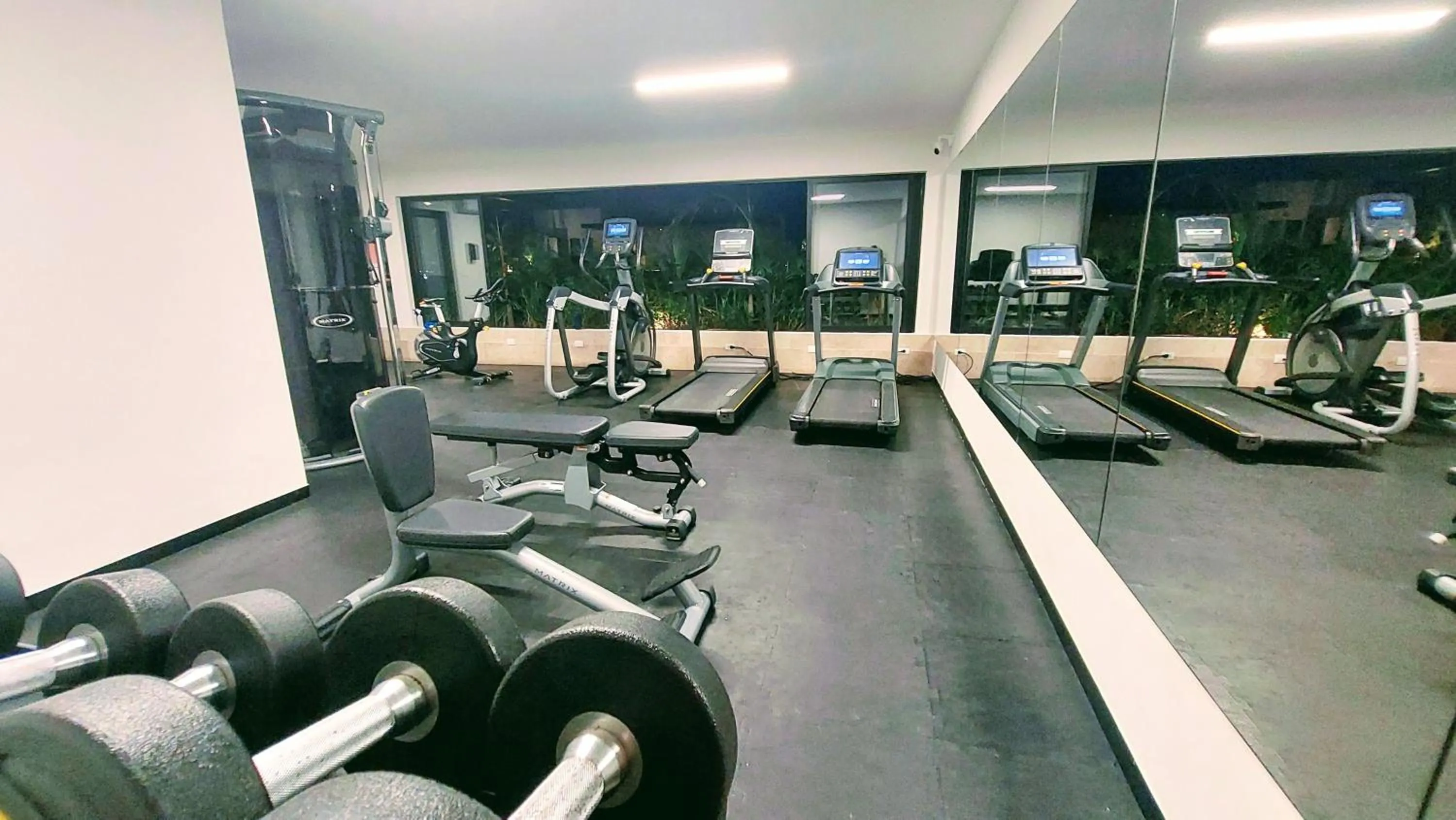 Fitness centre/facilities in 'Syrena Luxury Caribbean' Heart of Playa del Carmen - Fast Wi-fi - Sea Views