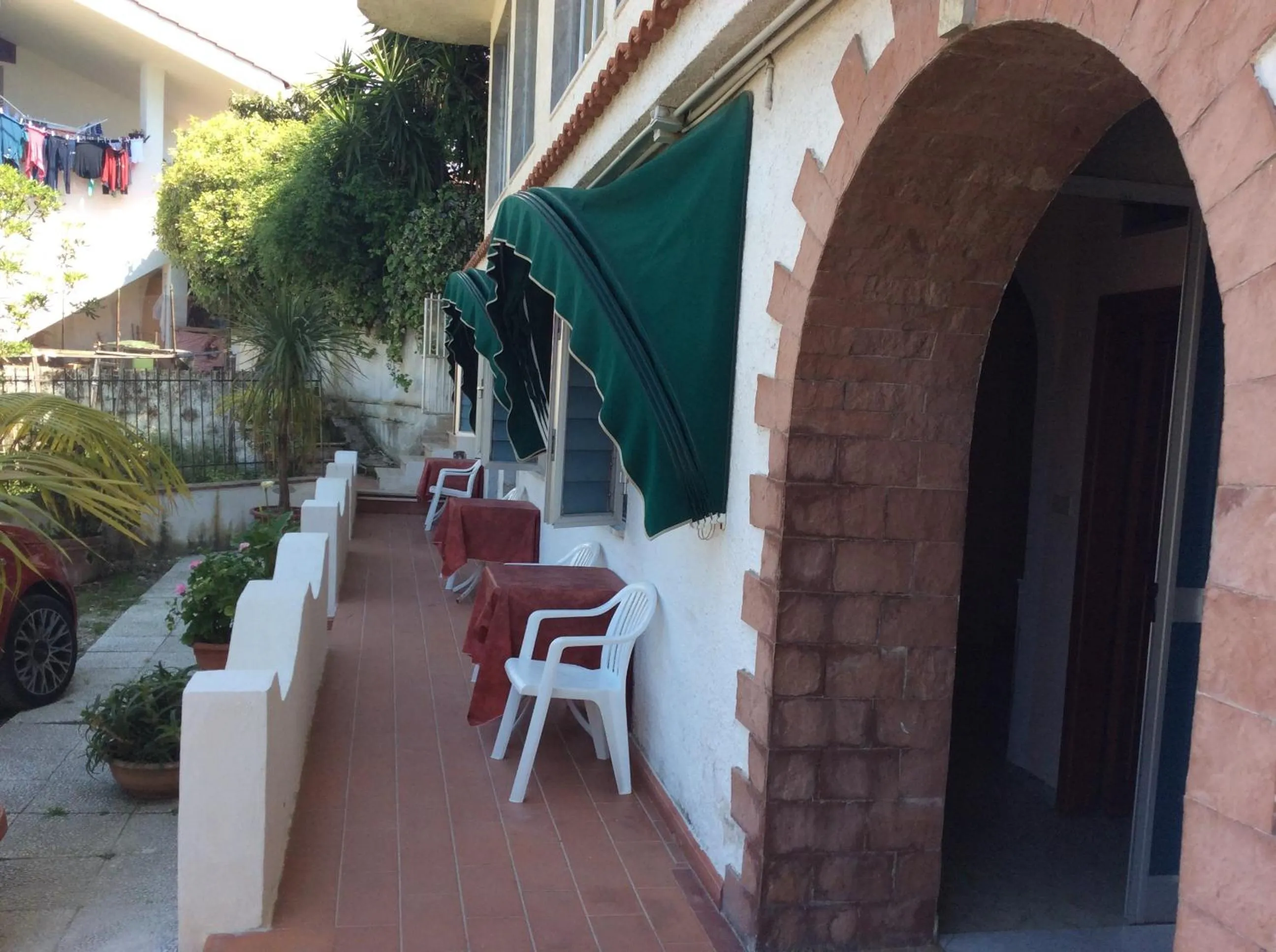 Patio in Cinquestelle Albergo del centro storico