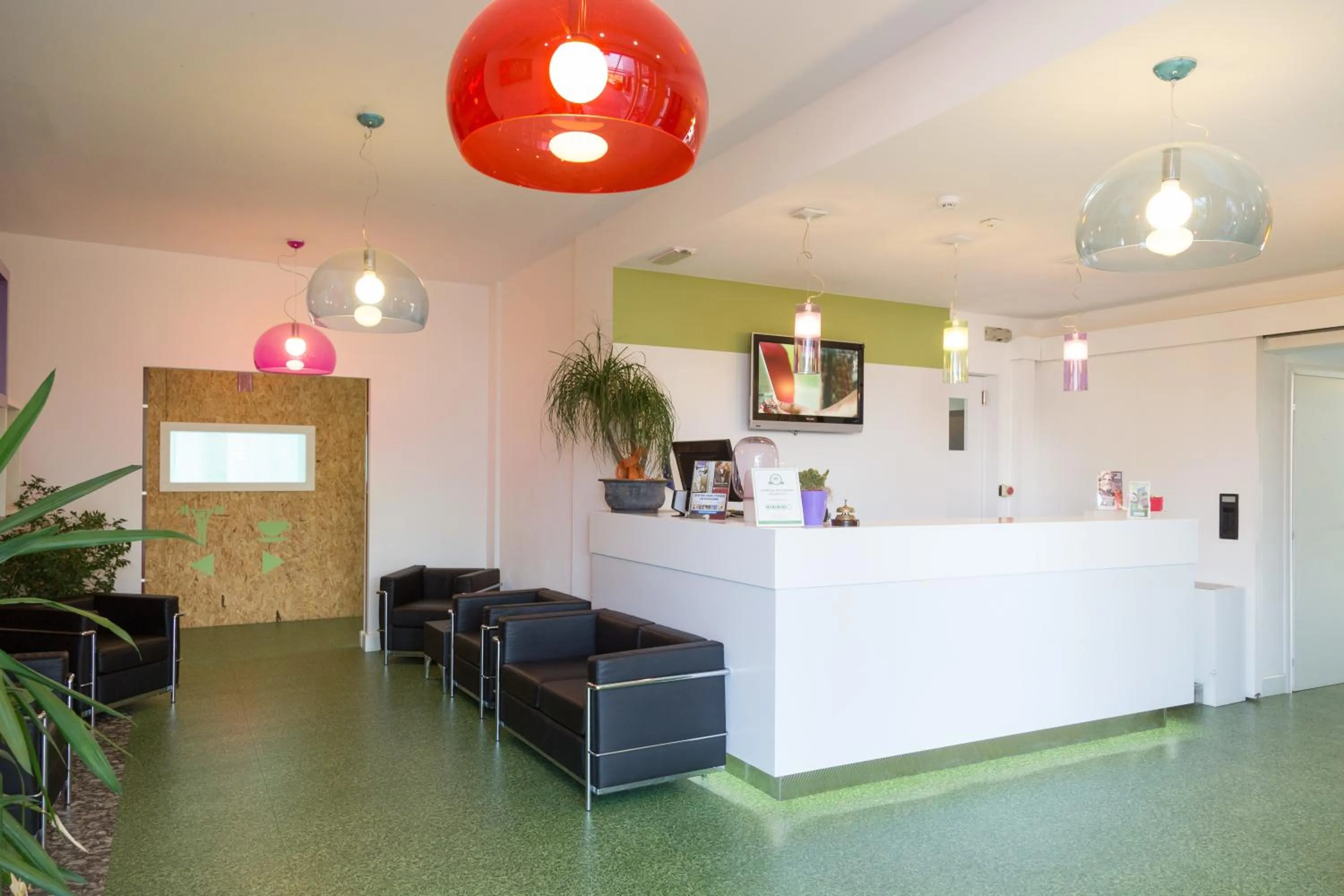 Lobby or reception in Hotels Campus