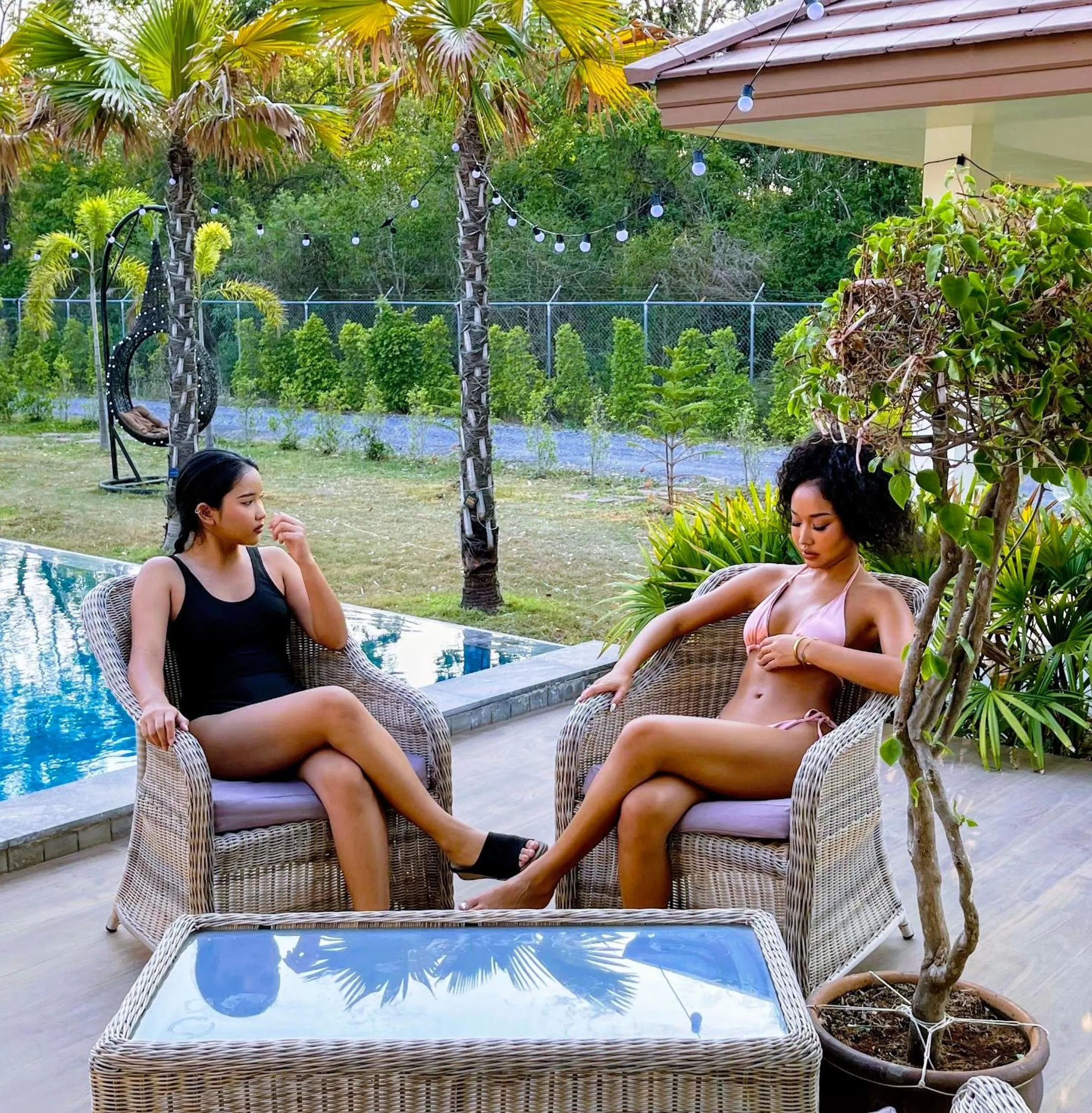 Swimming pool in Isan Golf & Adventure Hotel