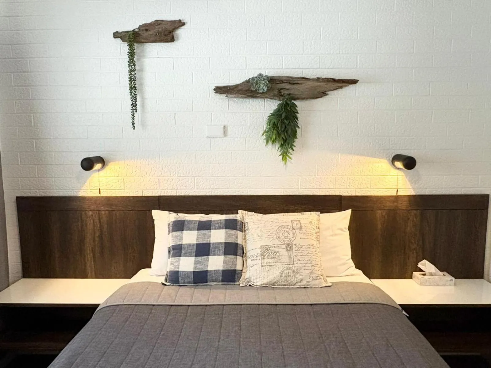 Bed in Angaston Vineyards Motel