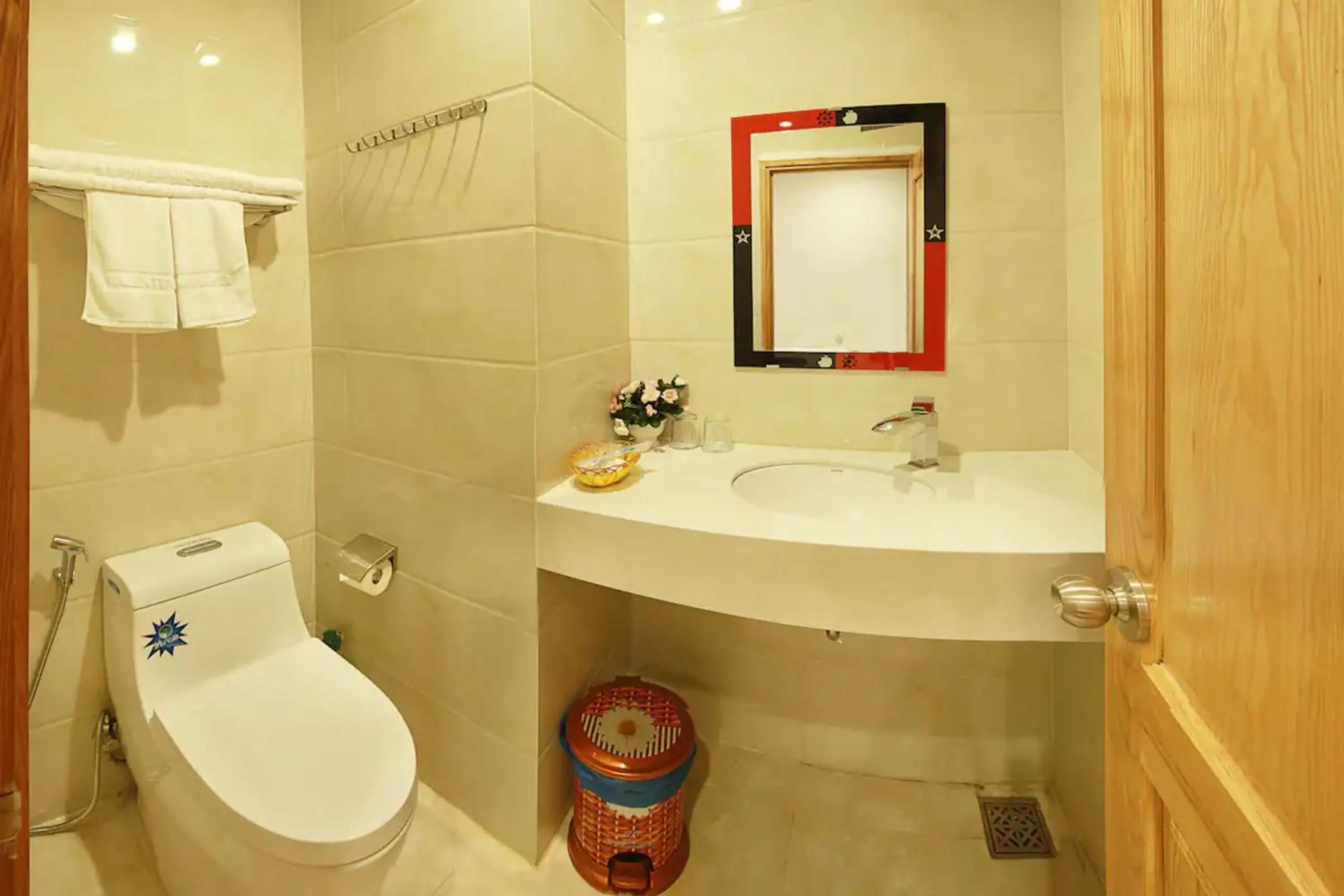 Bathroom in Valentine Hotel