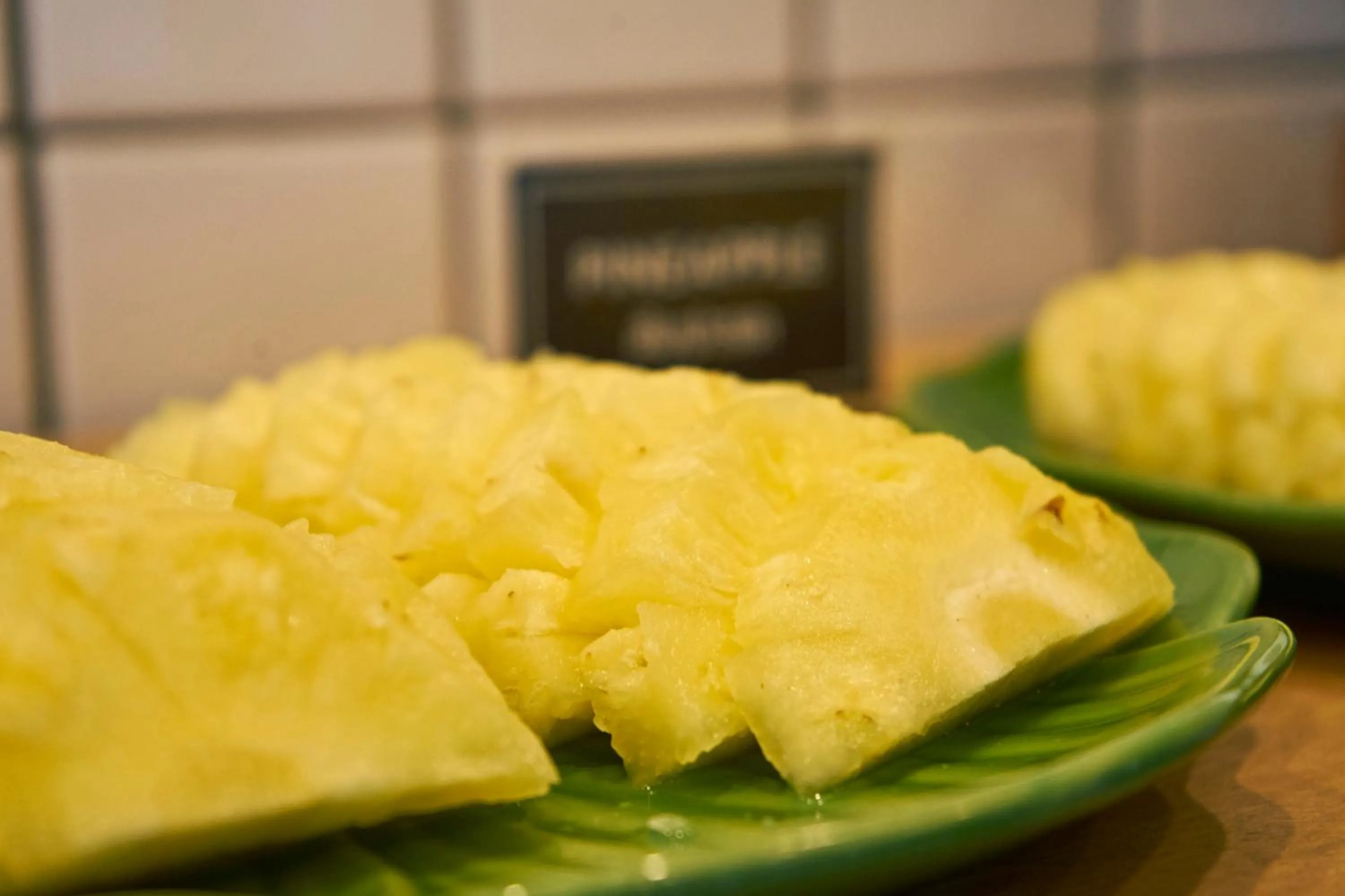 Food close-up in Escape Beach Resort - New Look & Improved