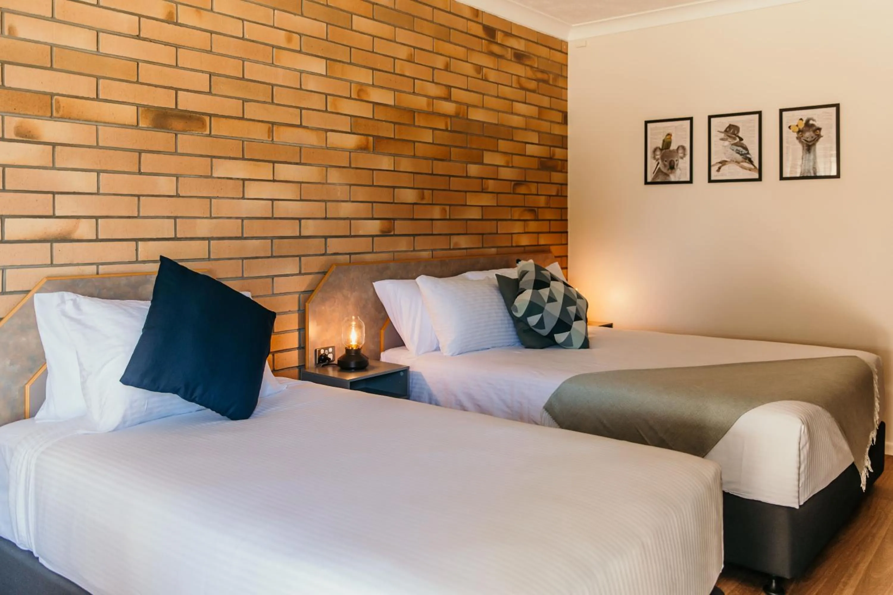 Bed in Oasis Motor Inn Blackall