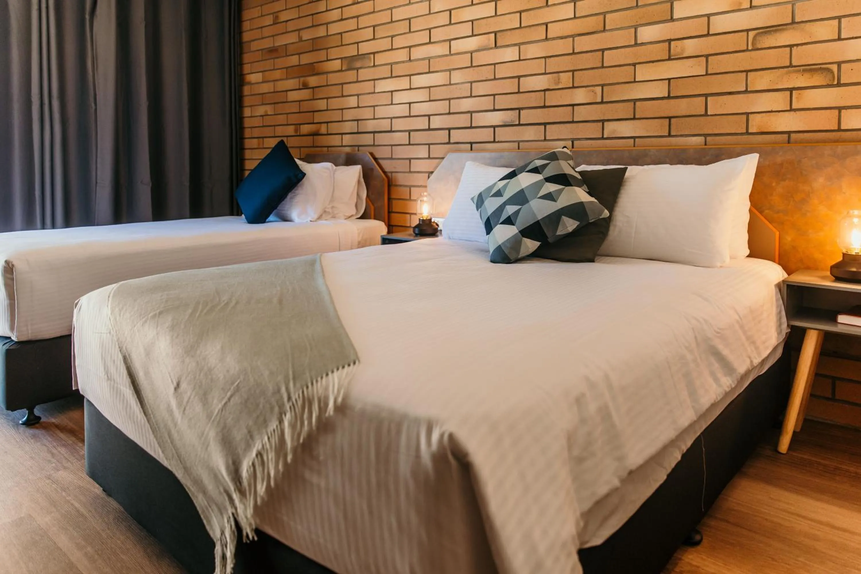 Bed in Oasis Motor Inn Blackall