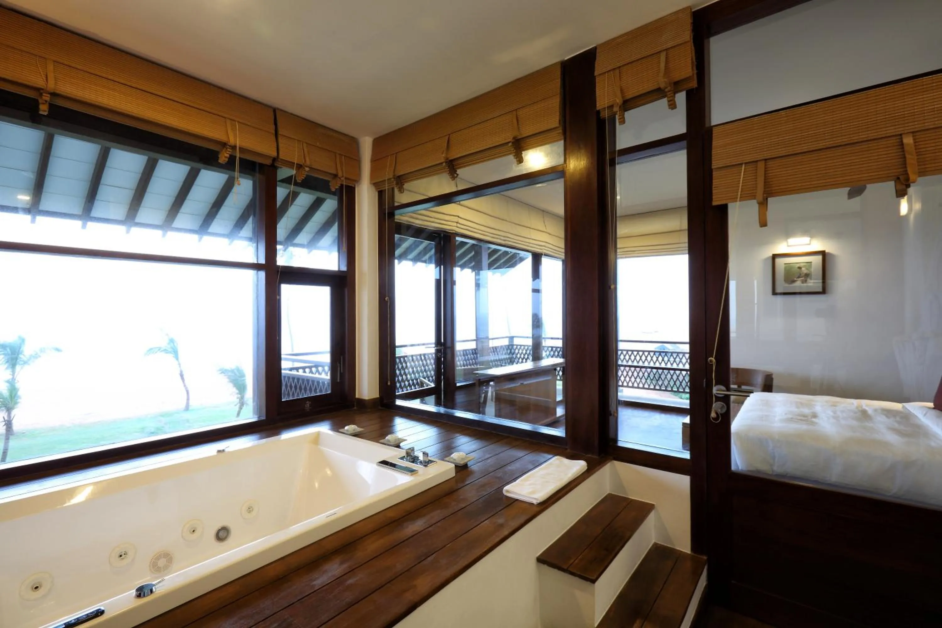 Bathroom, Bed in Anantaya Resort & Spa Chilaw
