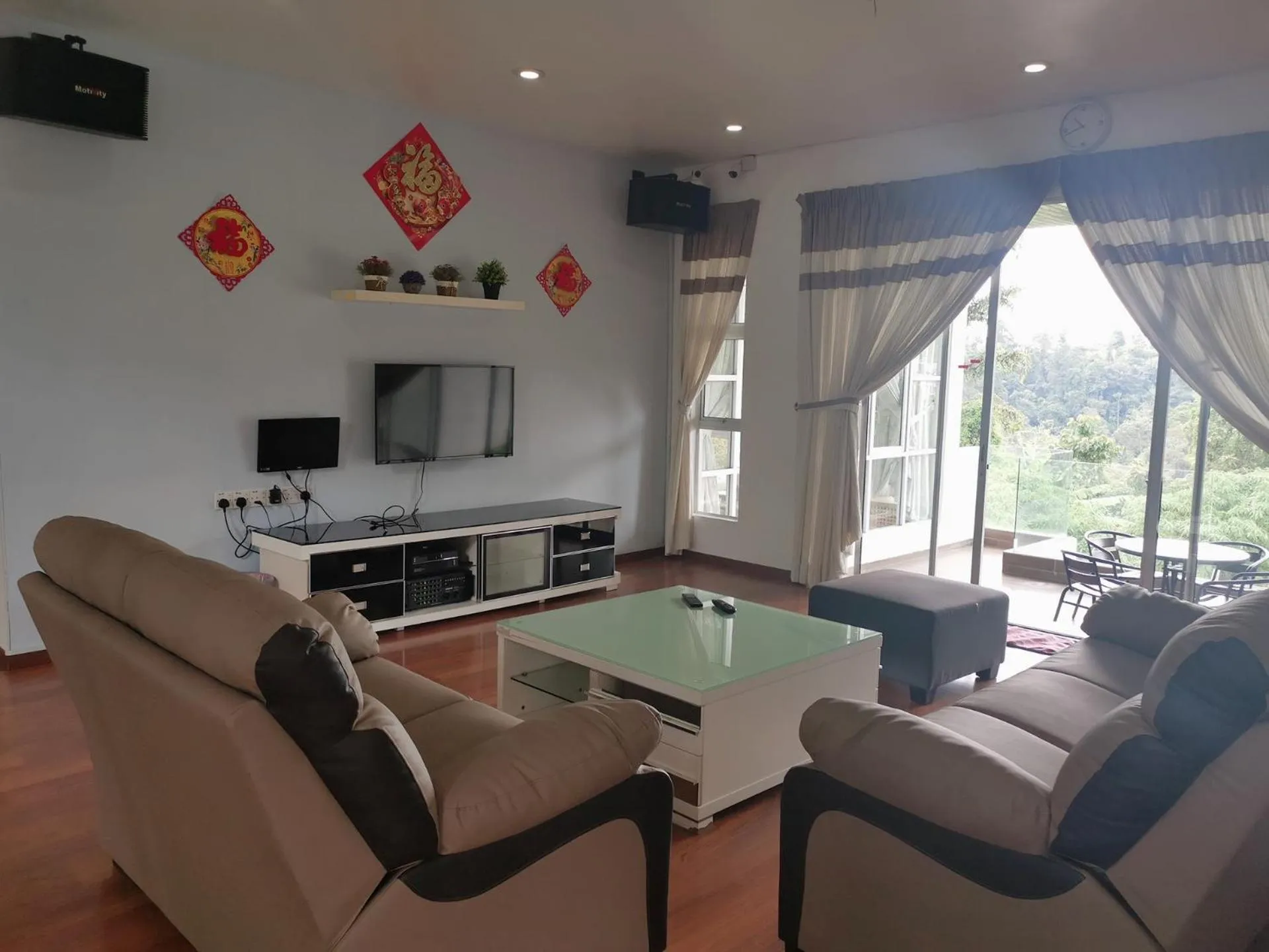 Living room in Dear Dino Villa Cameron Highlands