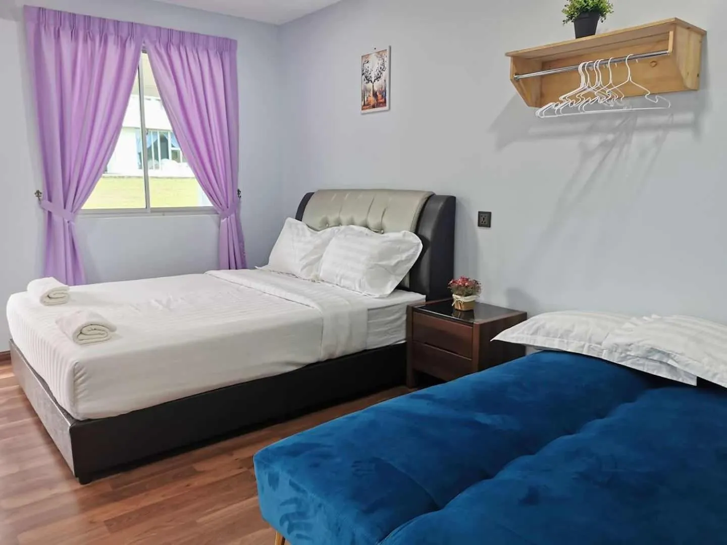 Bed in Dear Dino Villa Cameron Highlands