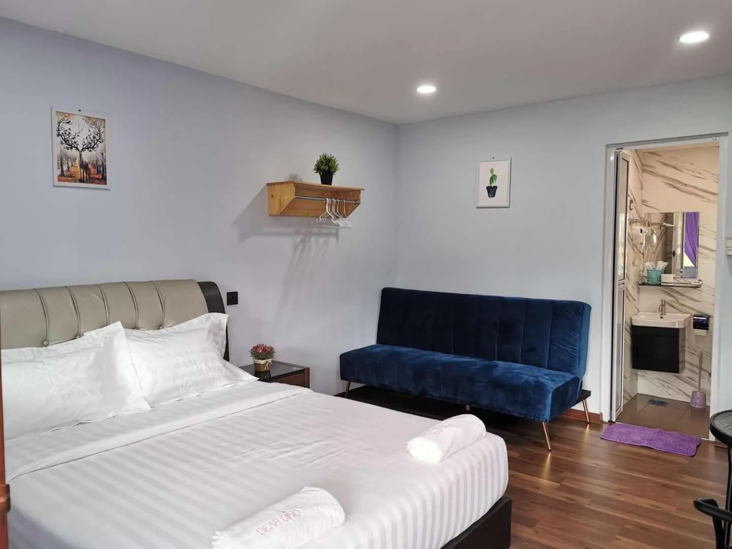 Bed in Dear Dino Villa Cameron Highlands