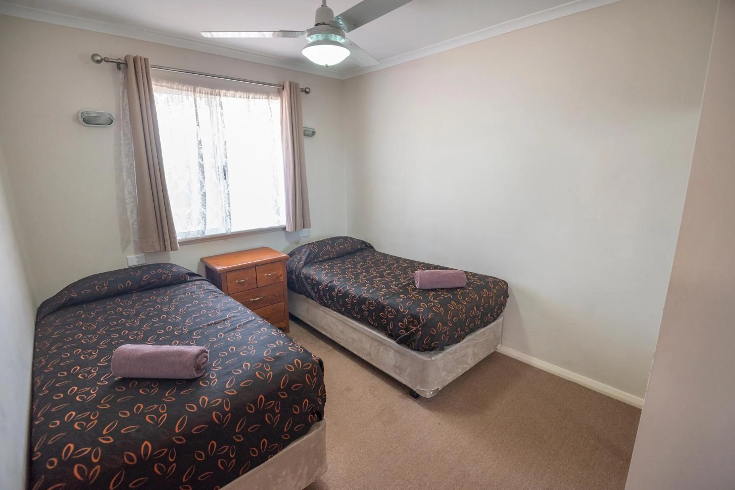 Bed in Belair Gardens Caravan Park