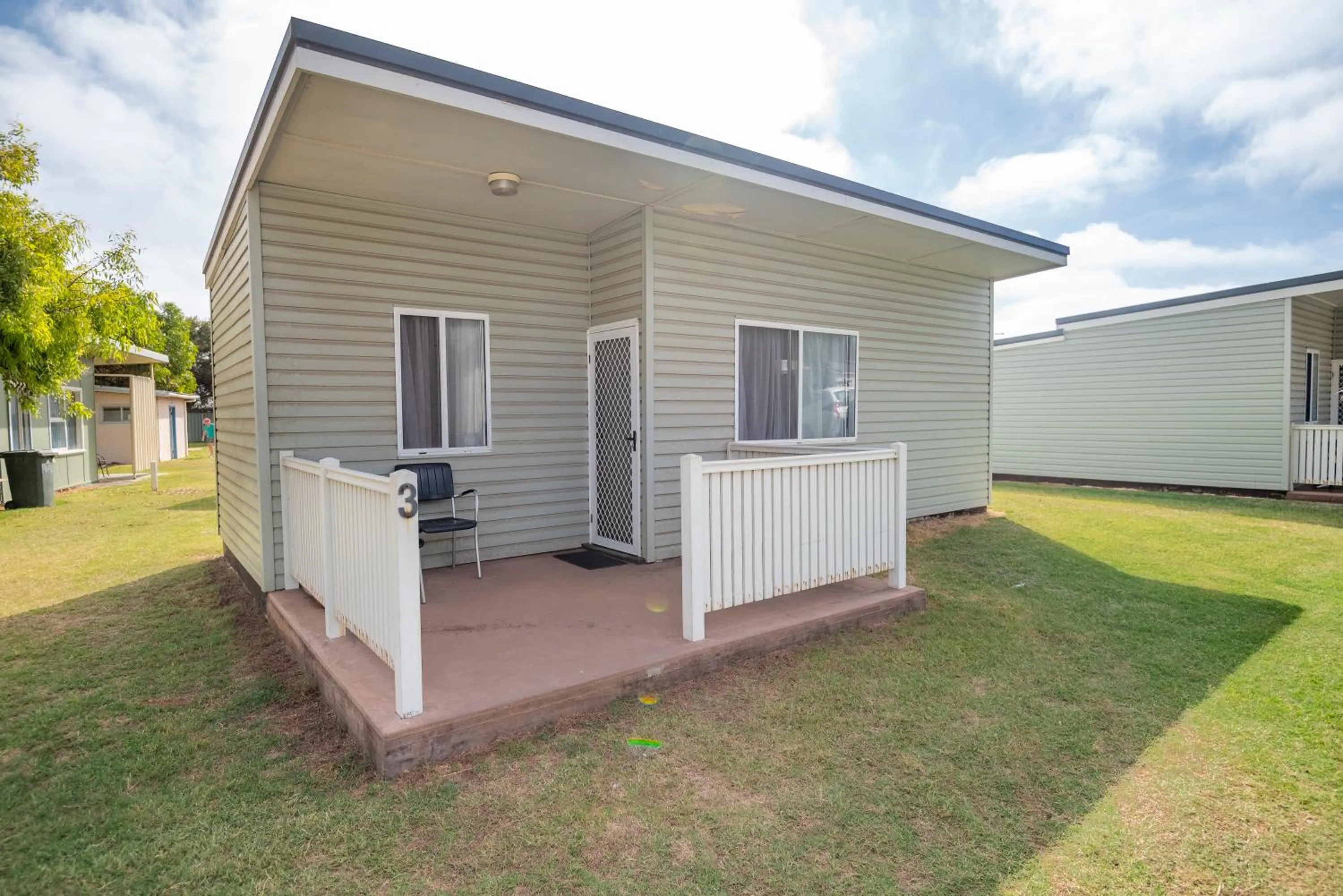 Property building in Belair Gardens Caravan Park