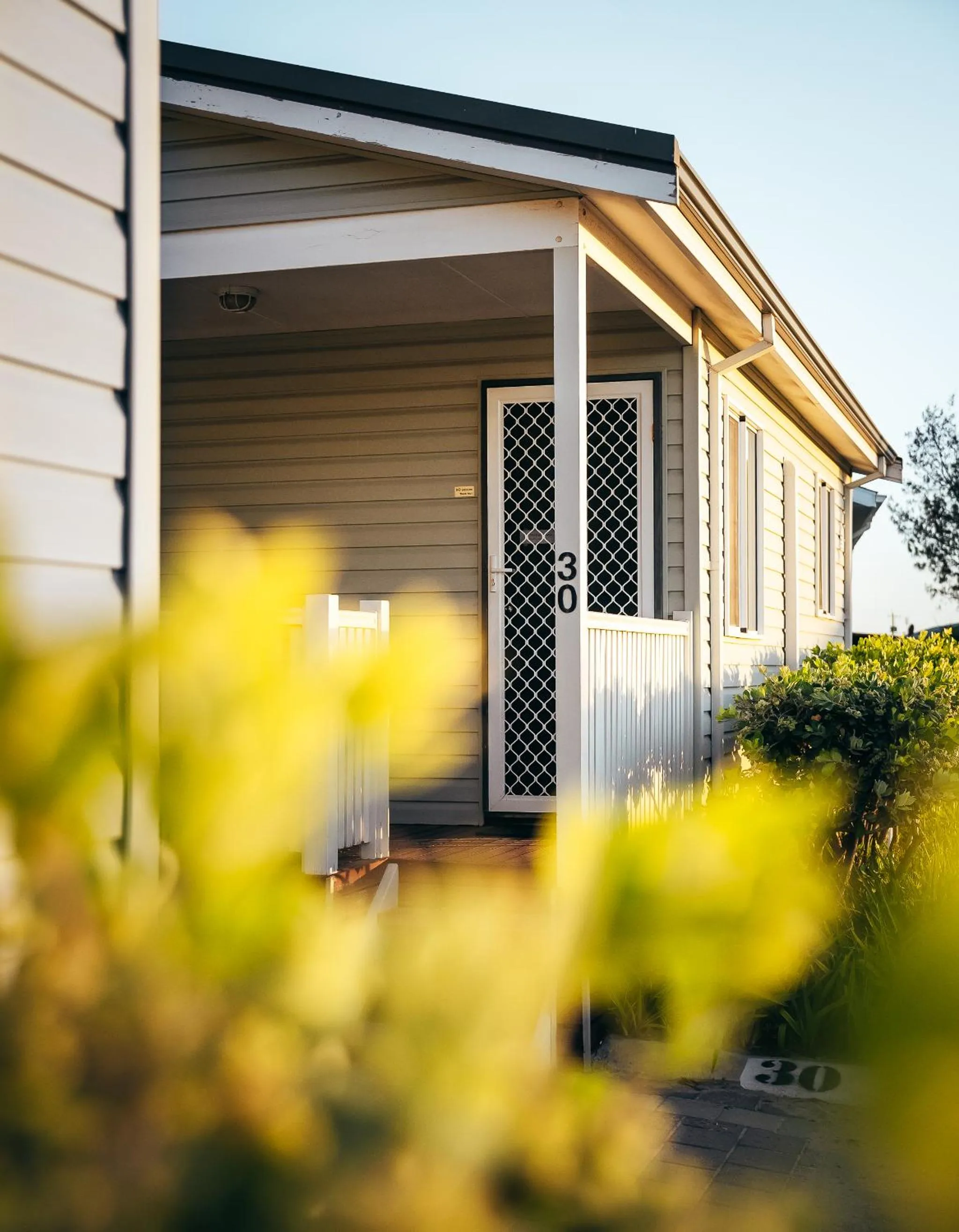 Property building in Belair Gardens Caravan Park