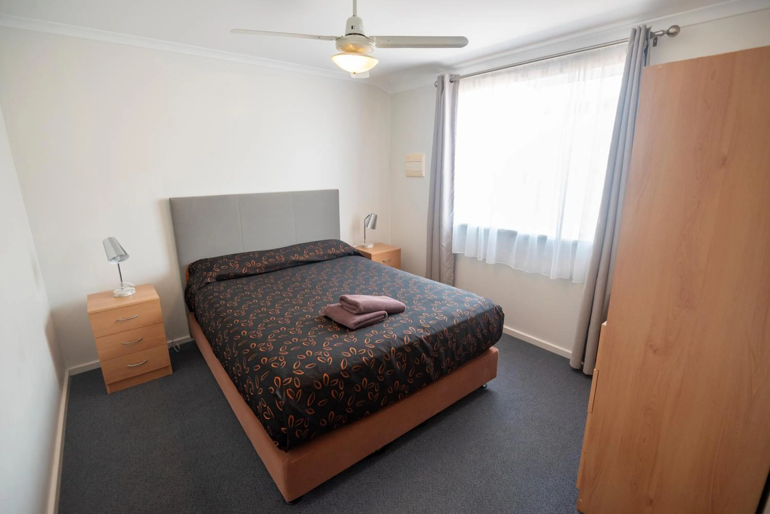 Bed in Belair Gardens Caravan Park