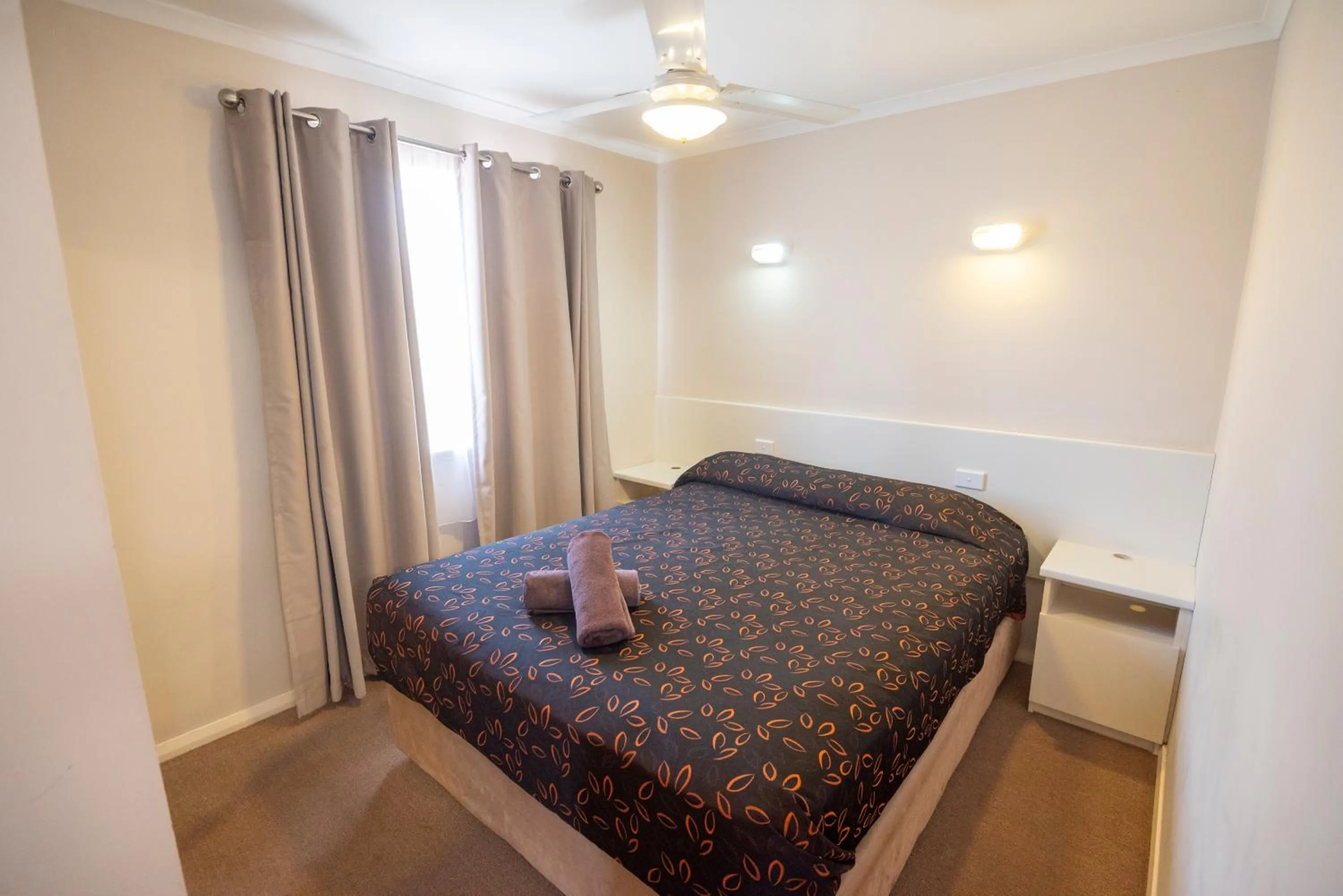 Bed in Belair Gardens Caravan Park