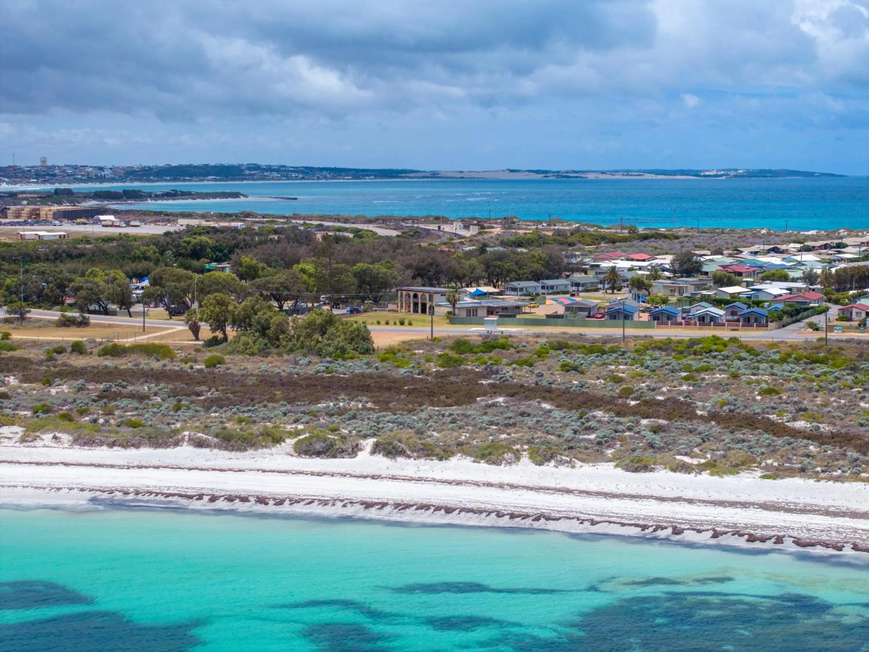 Bird's eye view in Belair Gardens Caravan Park